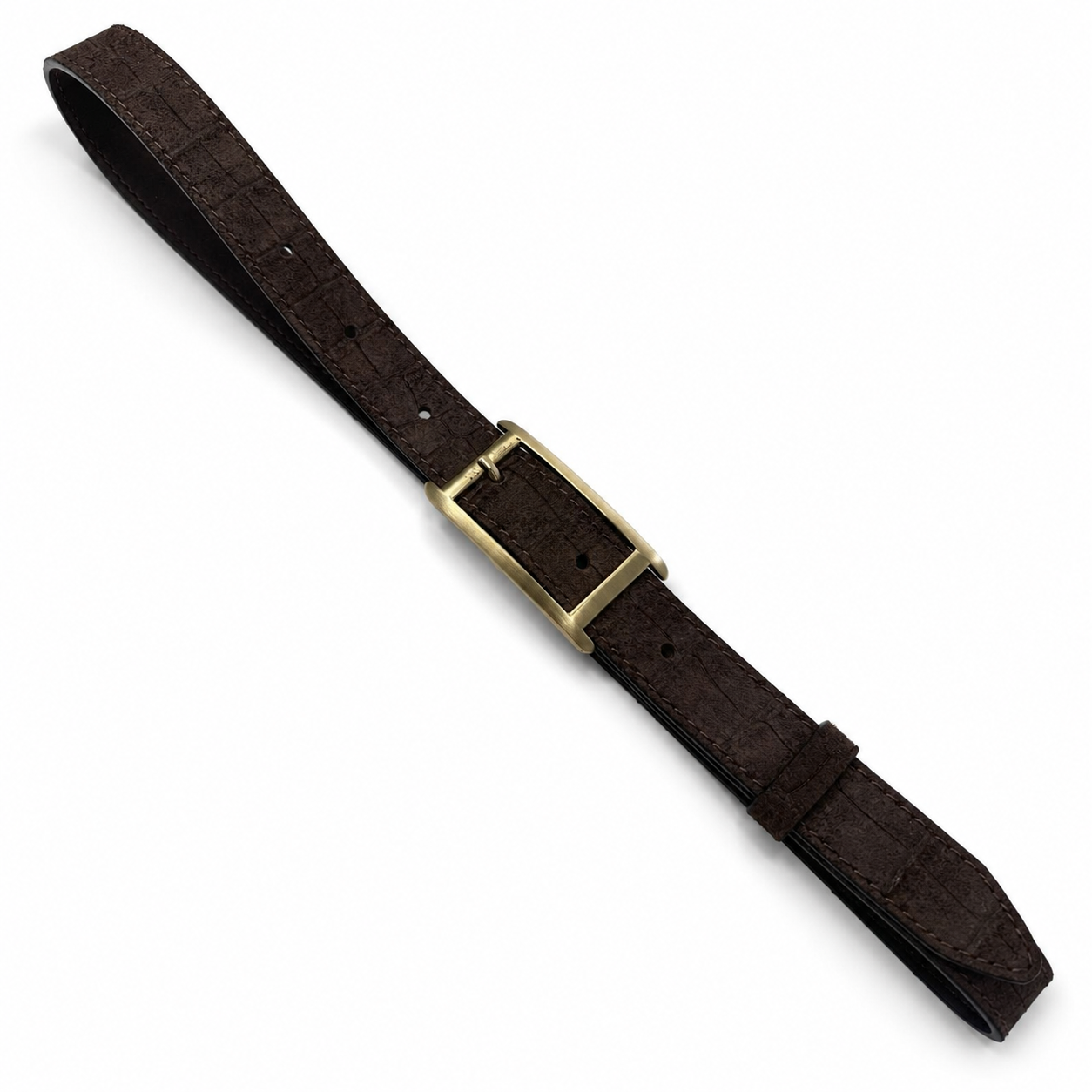 Athena Belt- Kahverengi süet