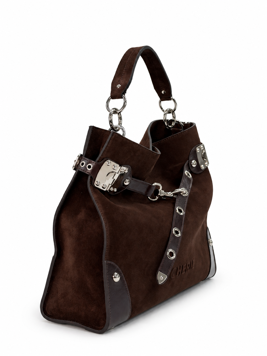 Trapper brown suede