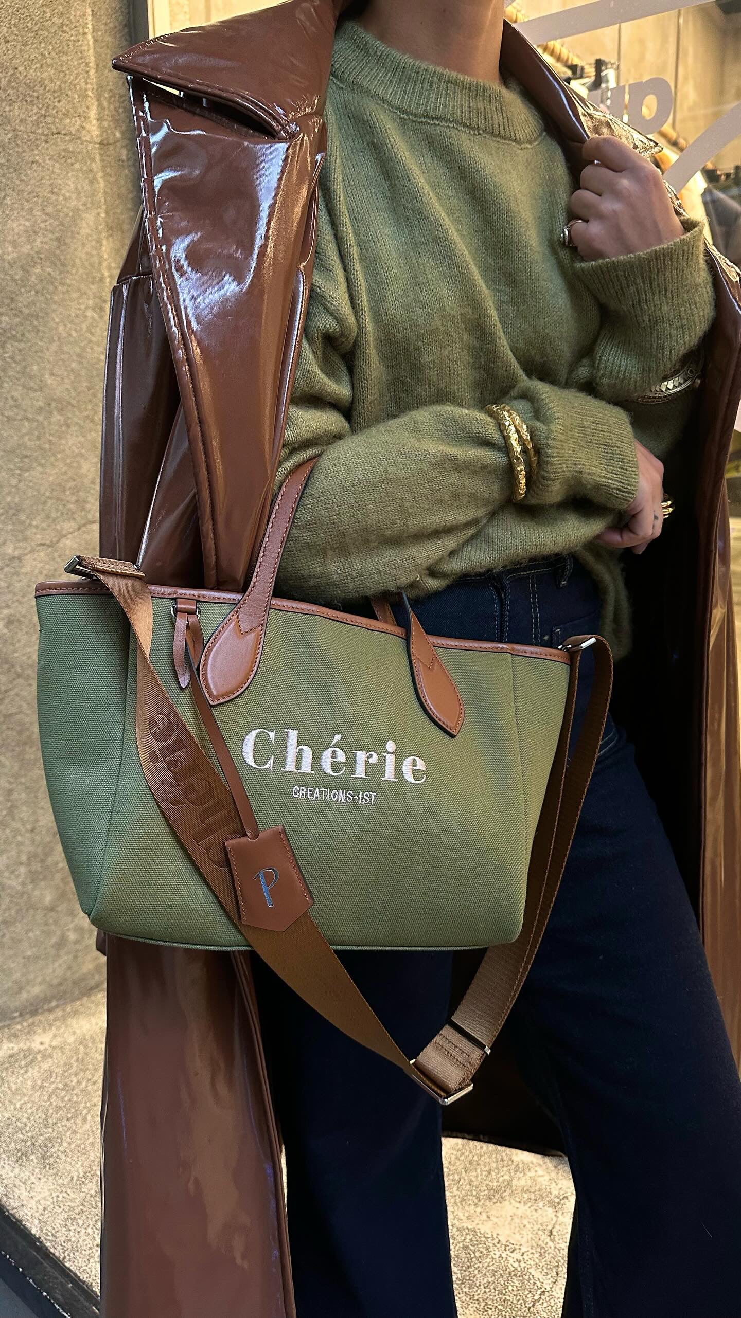Rachel Canvas Medium forest green