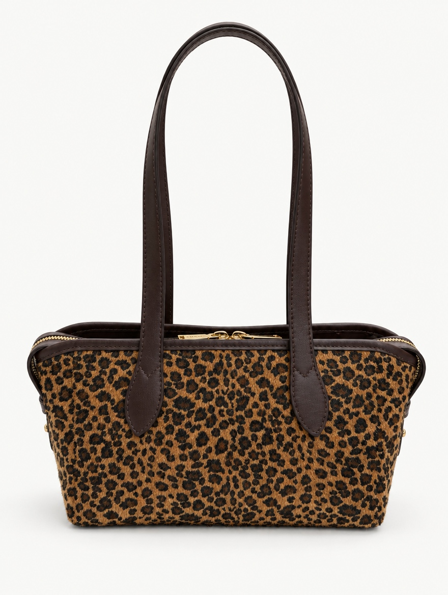 RACHEL SHOULDER - Leopard dark