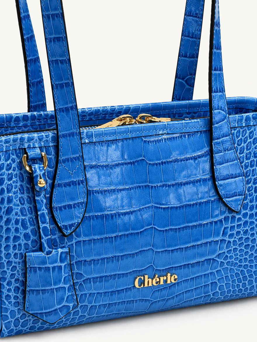 RACHEL SHOULDER - BLUE CROCO