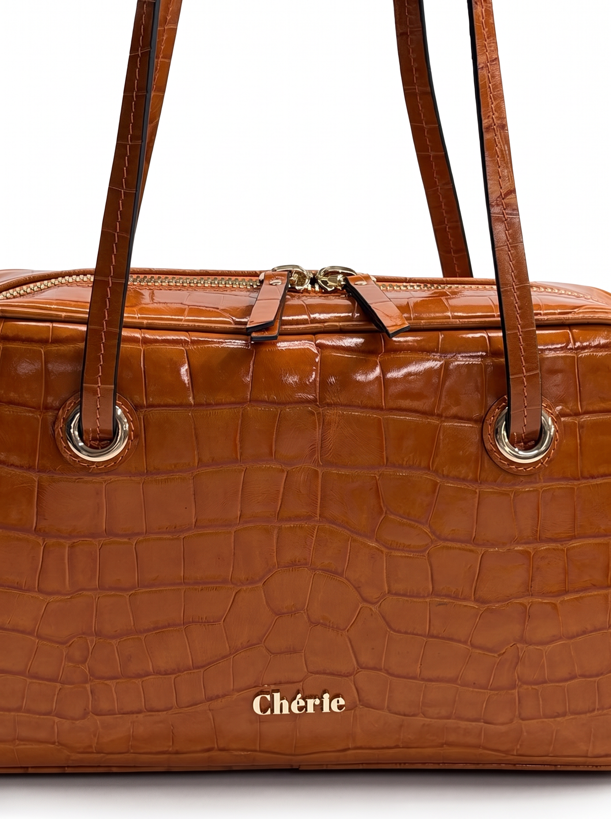 HEIDI - ORANGE CROCO