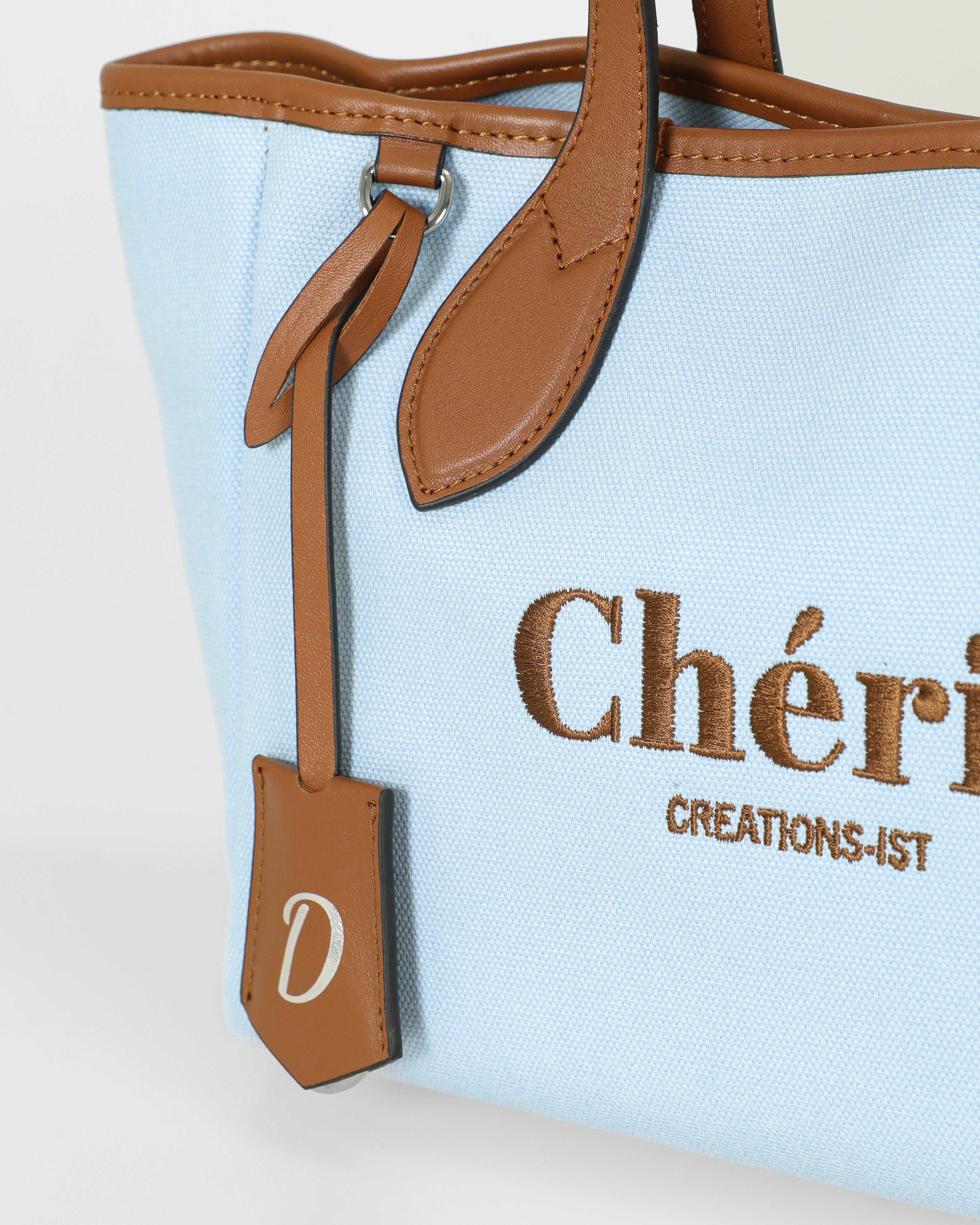Rachel Canvas mini baby blue