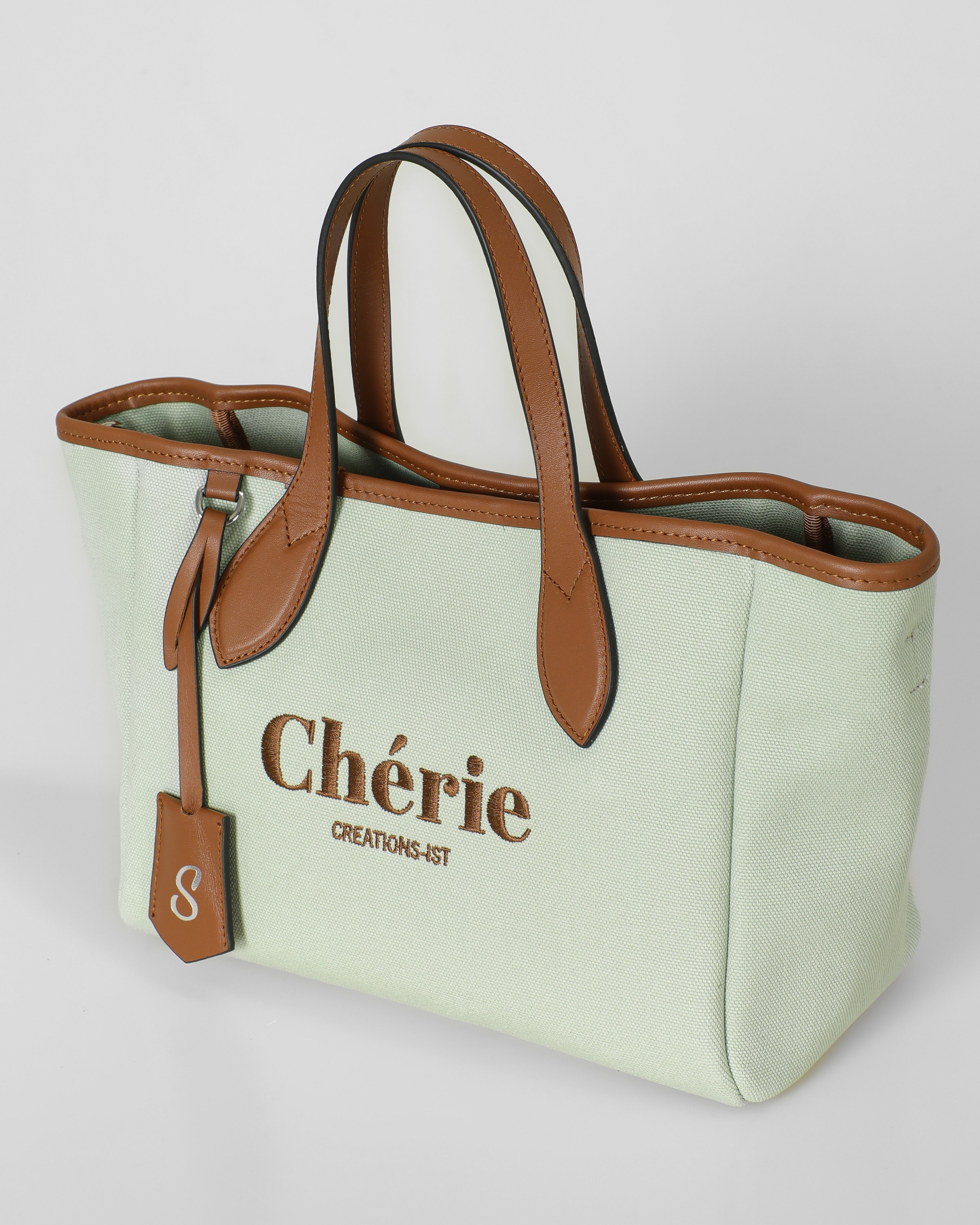 Rachel Canvas mini mint green