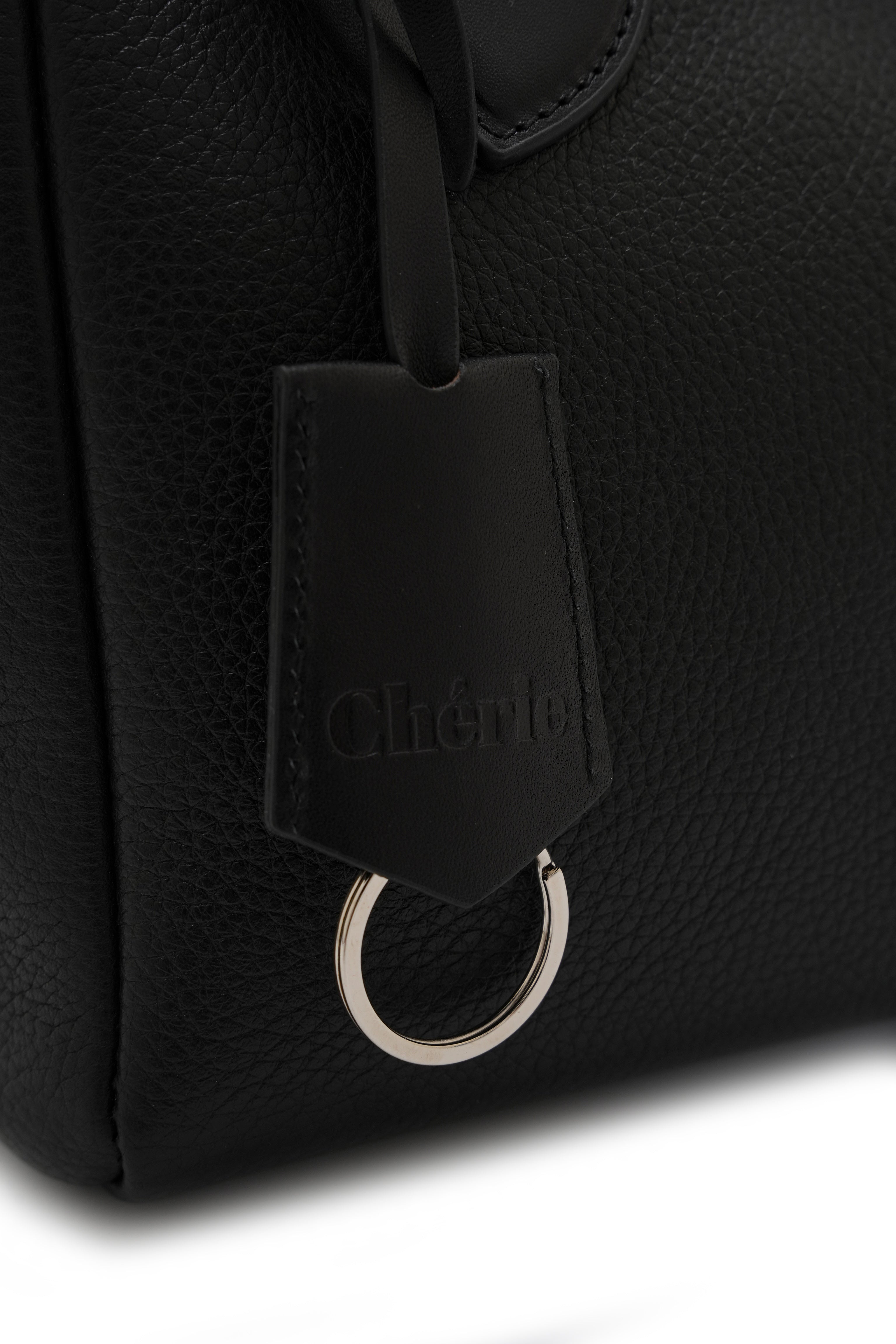 Rachel Black Leather