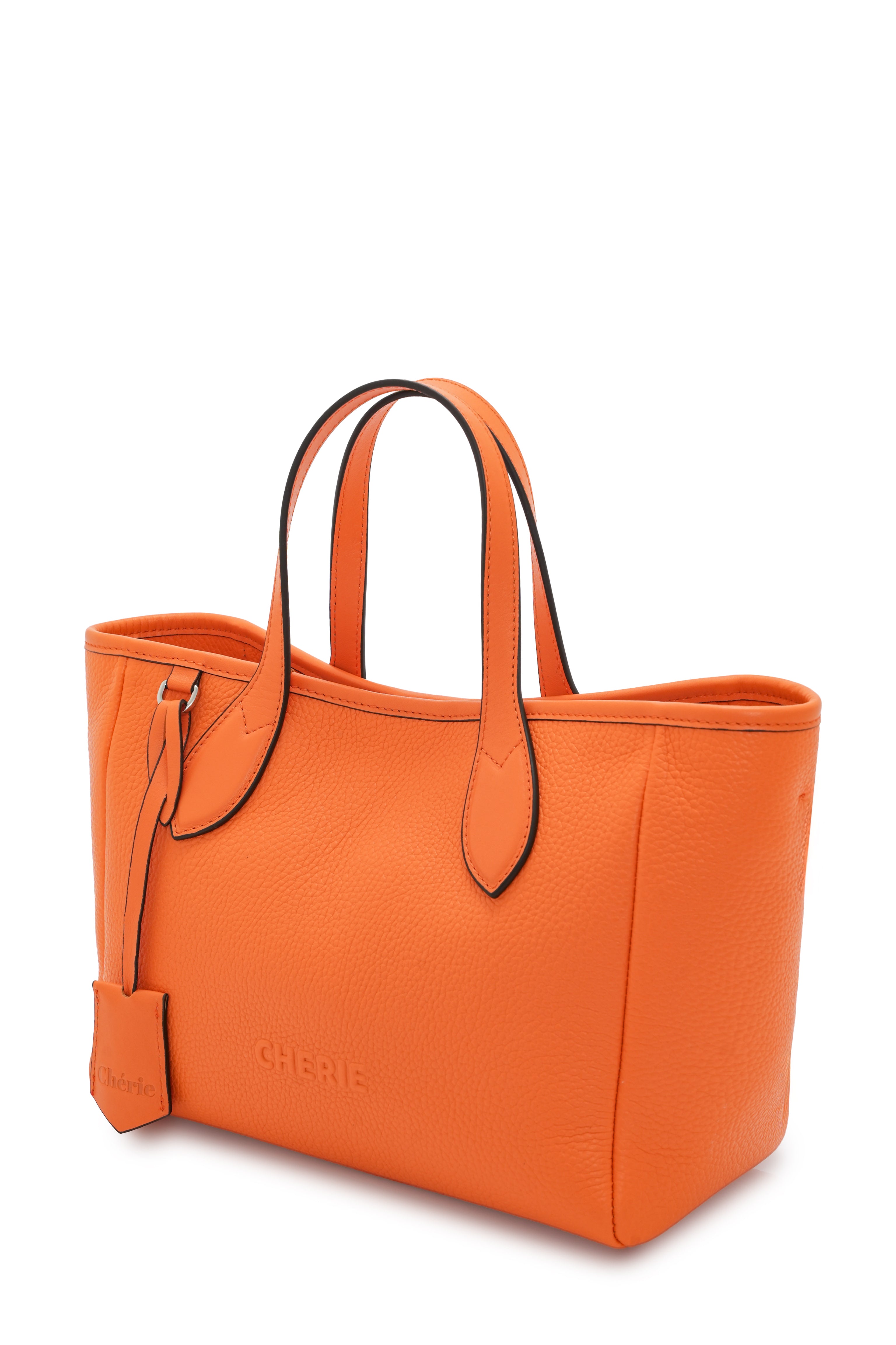 Rachel Orange Leather
