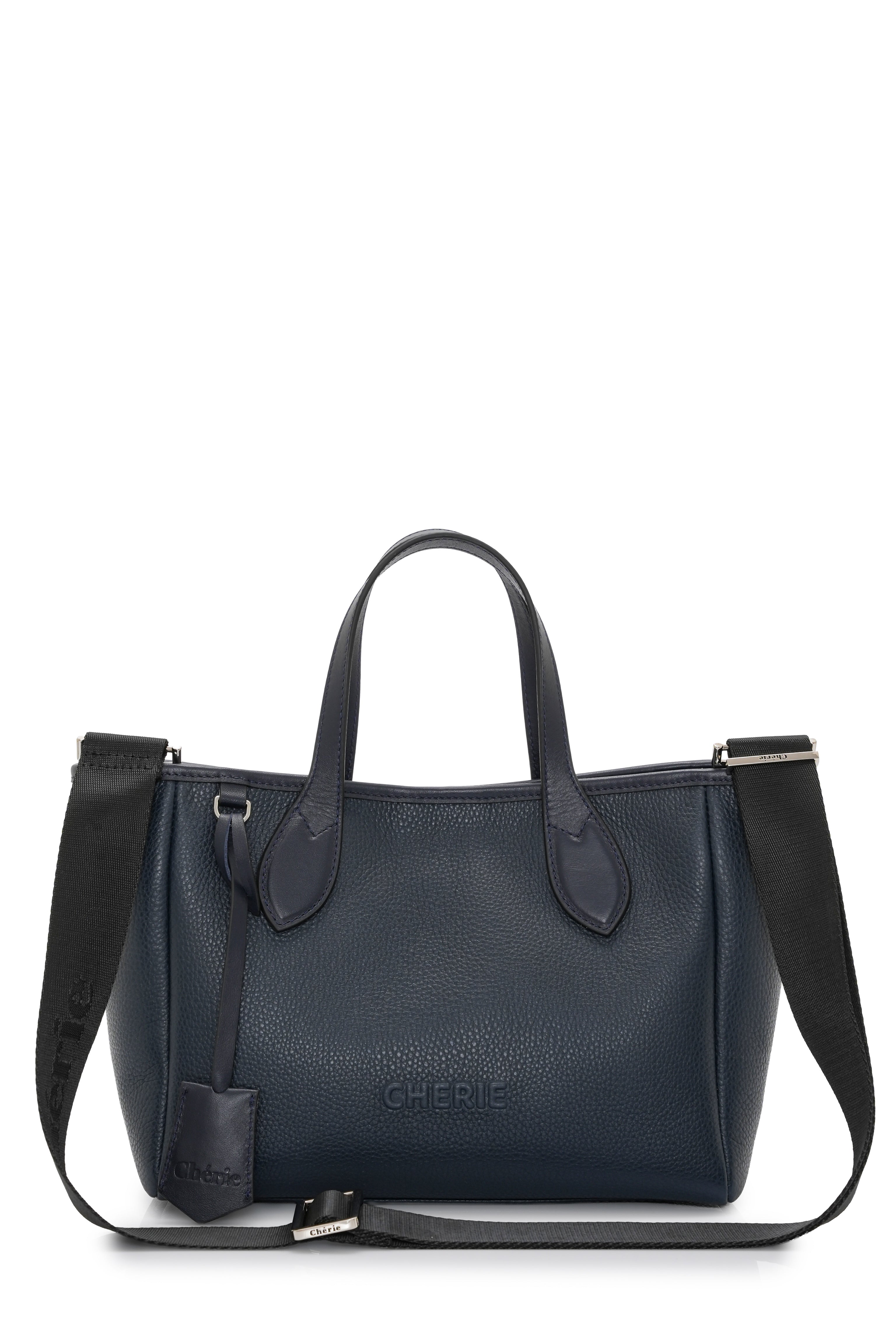 Rachel Navy Blue Leather