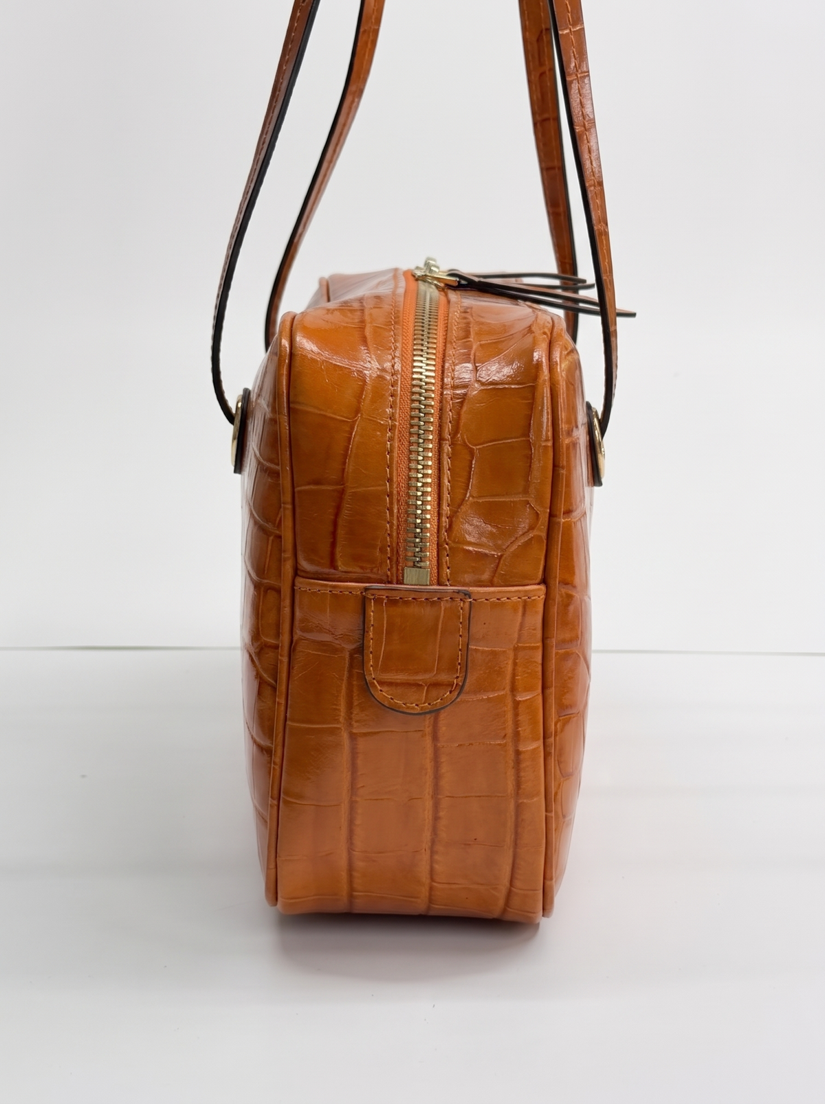 HEIDI - ORANGE CROCO