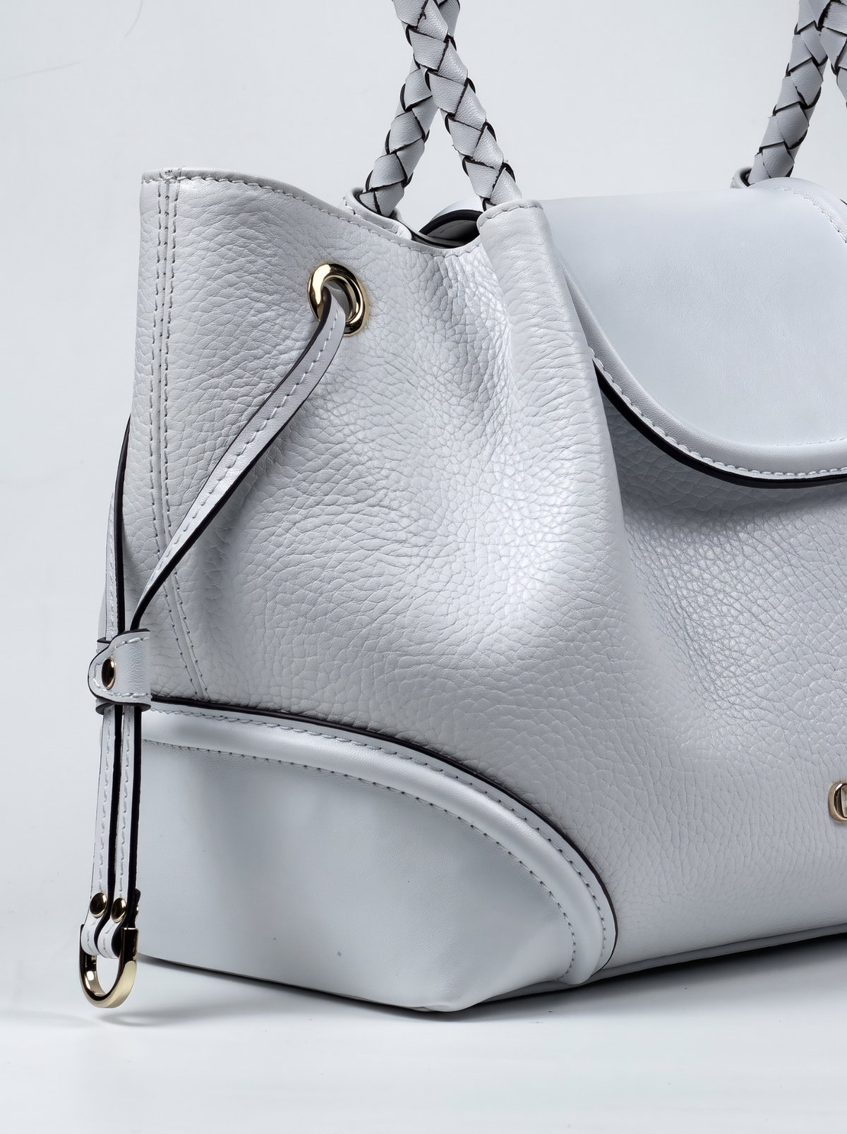 BLAIR White Floter Leather çanta