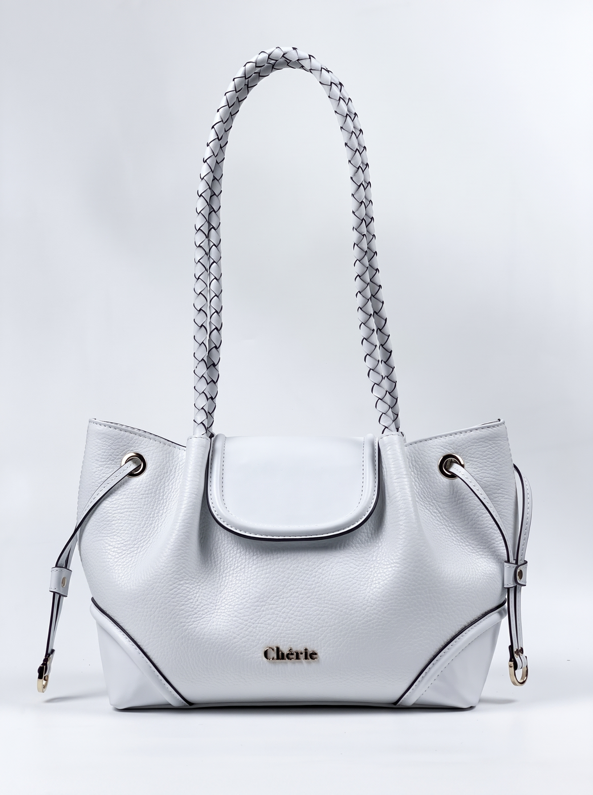 BLAIR White Floter Leather çanta