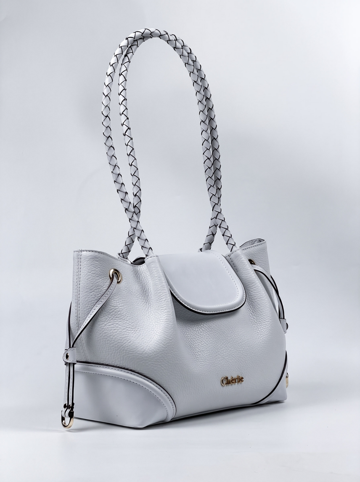 BLAIR White Floter Leather çanta