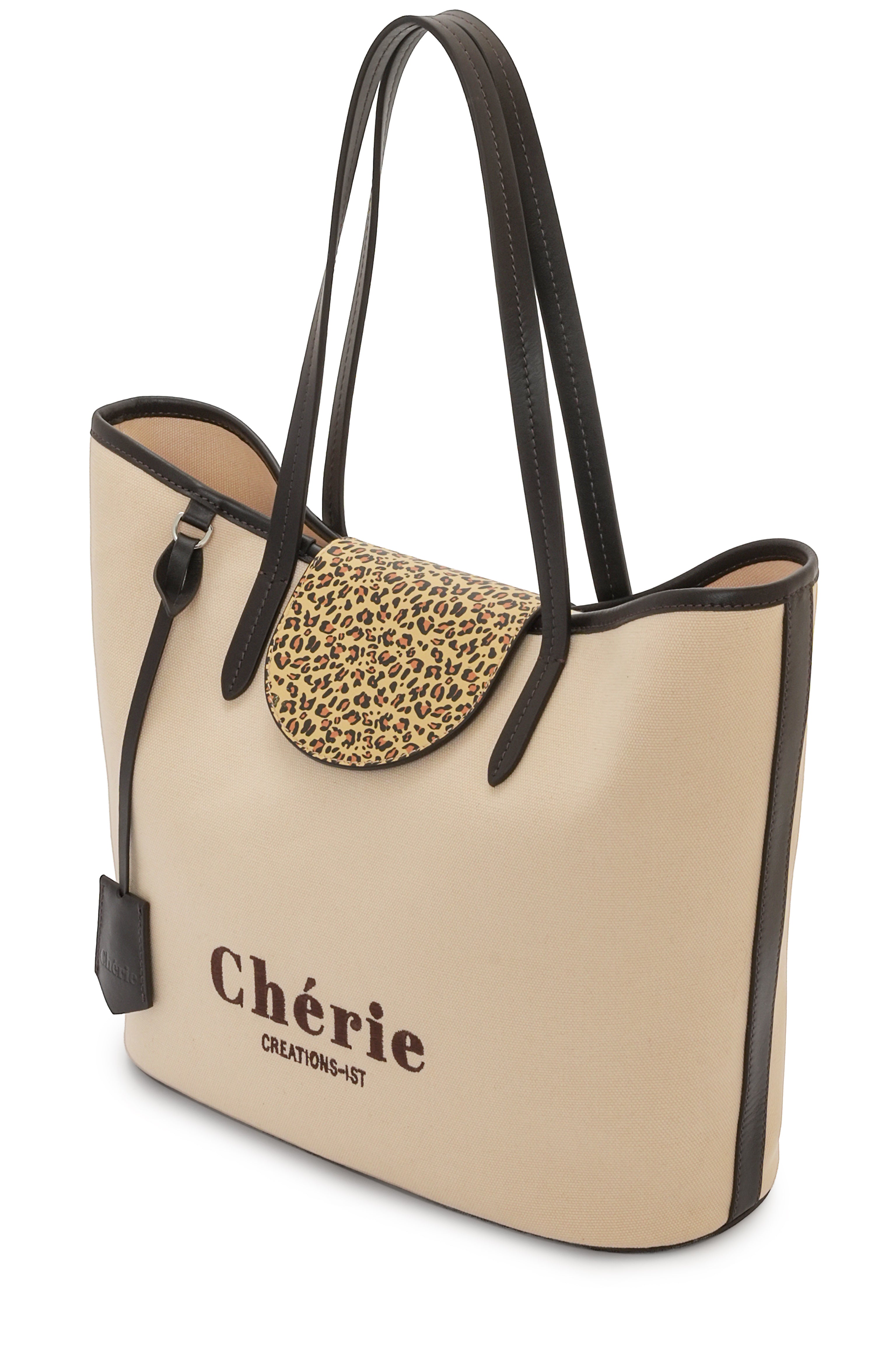 Cosmo Canvas Beige-Leopard