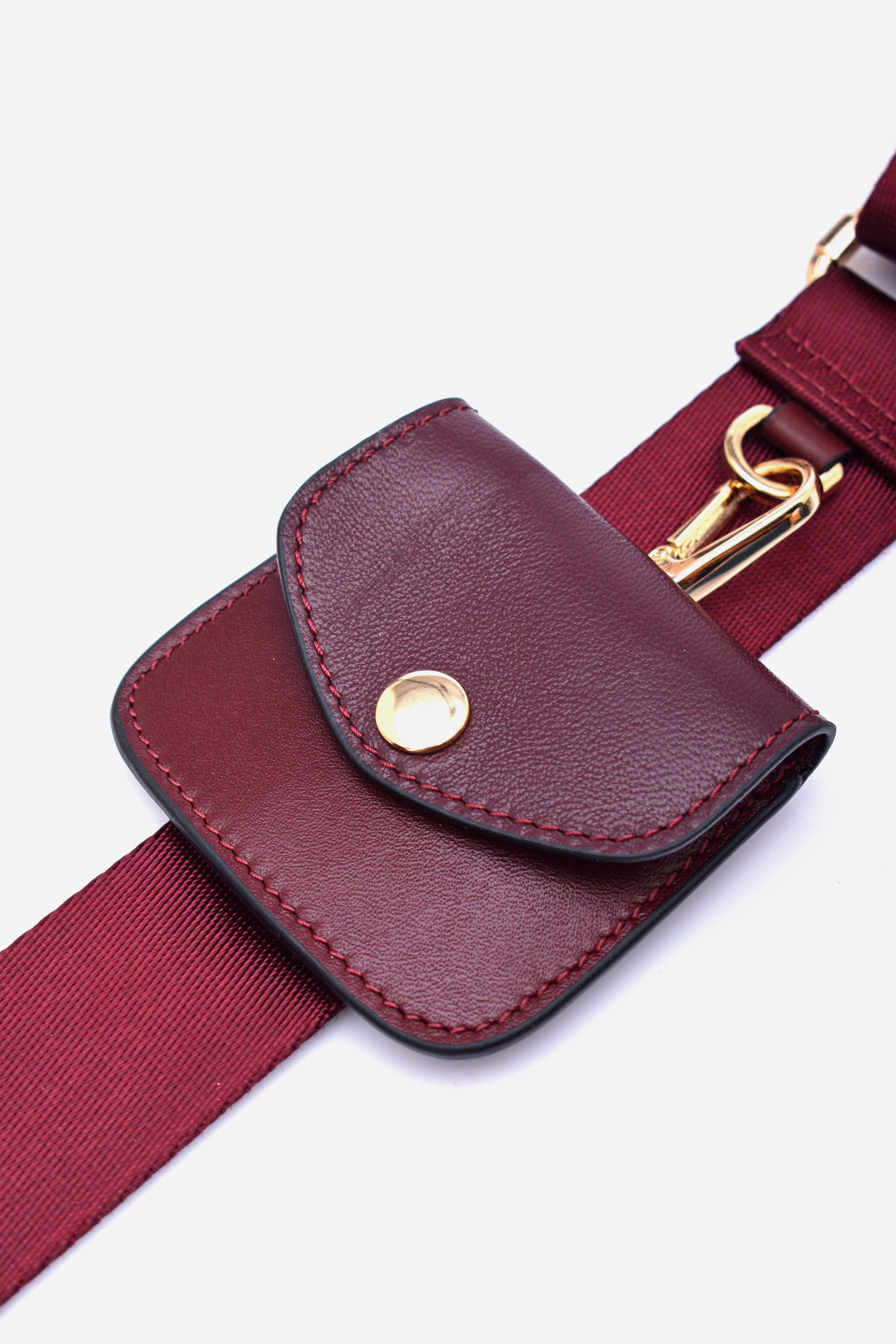Lovita suede pink-burgundy leather