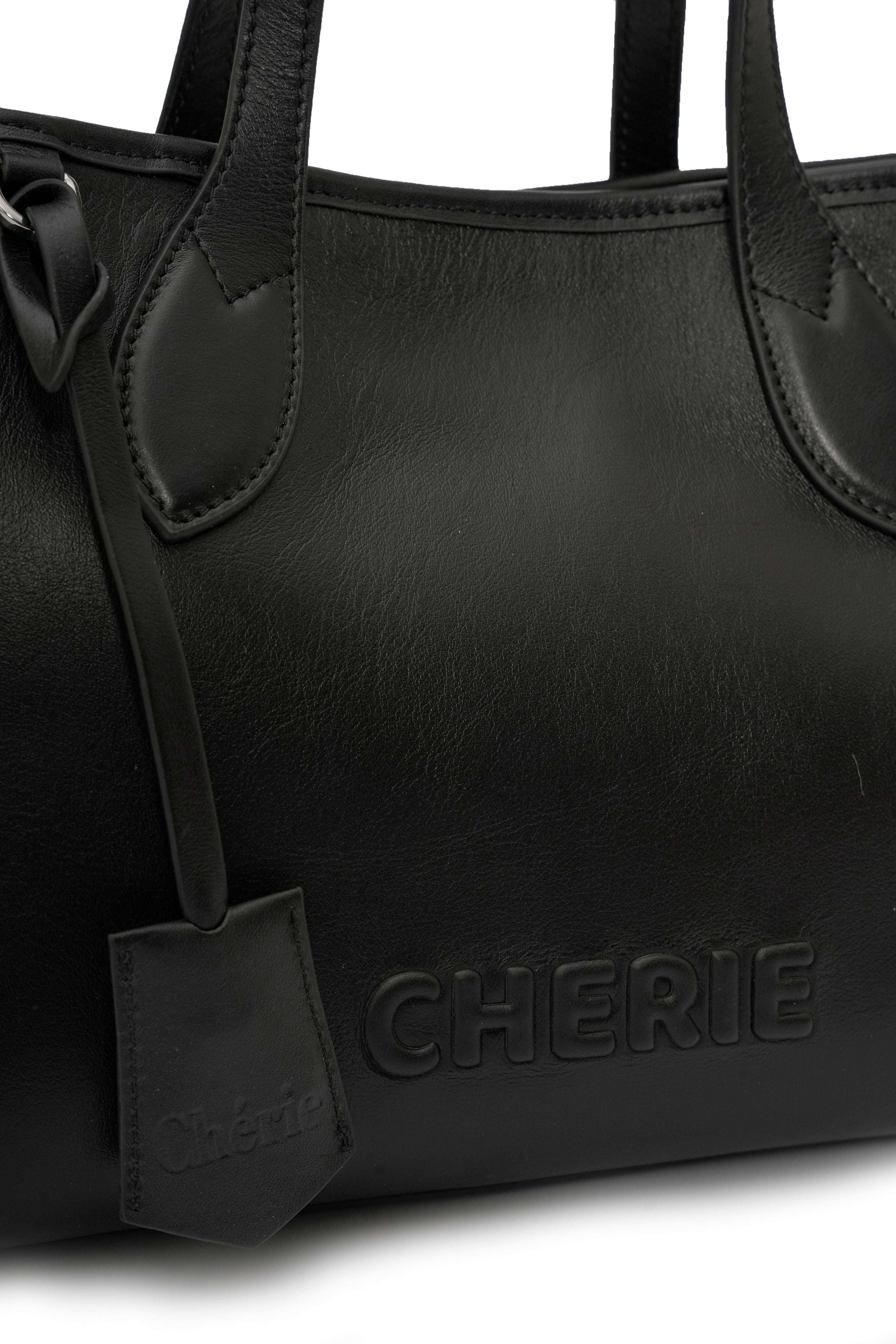 Rachel Black Leather