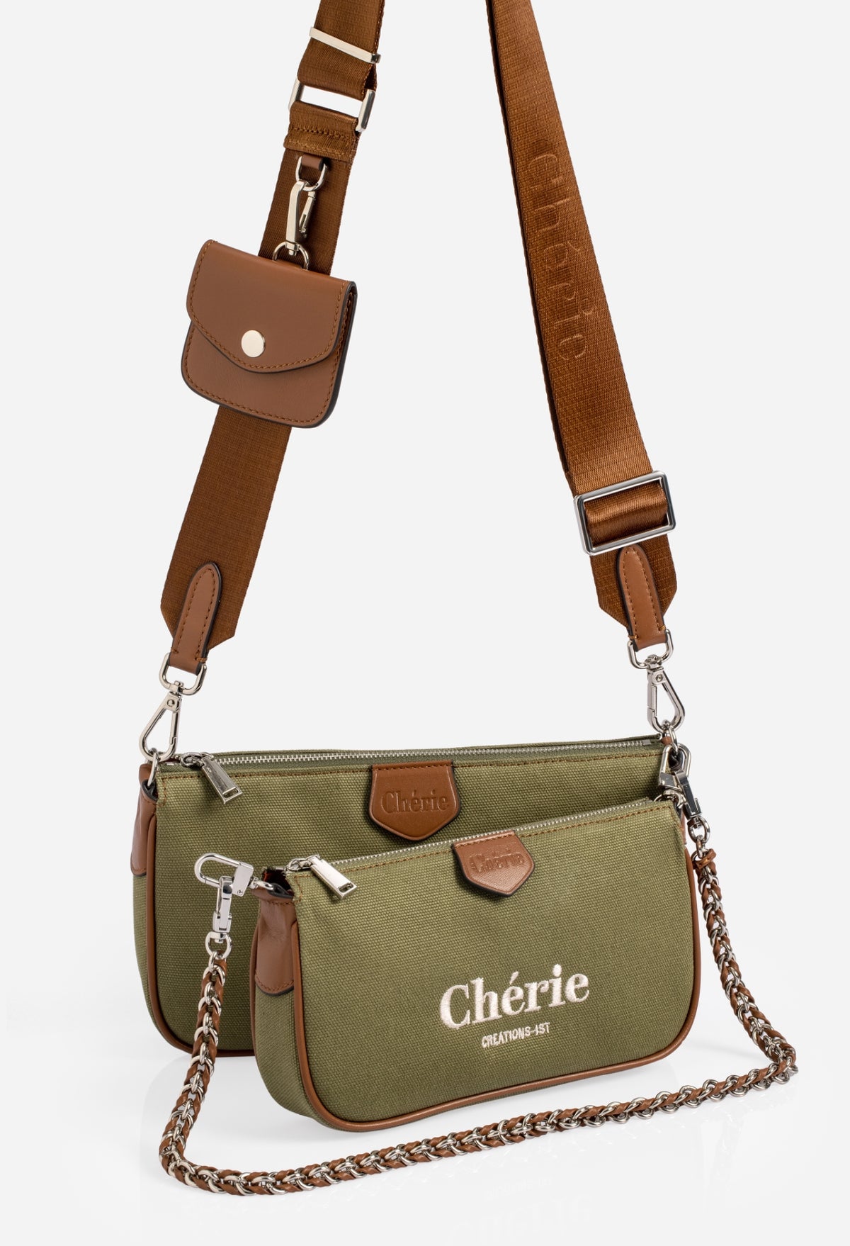 Lovita Canvas forest green