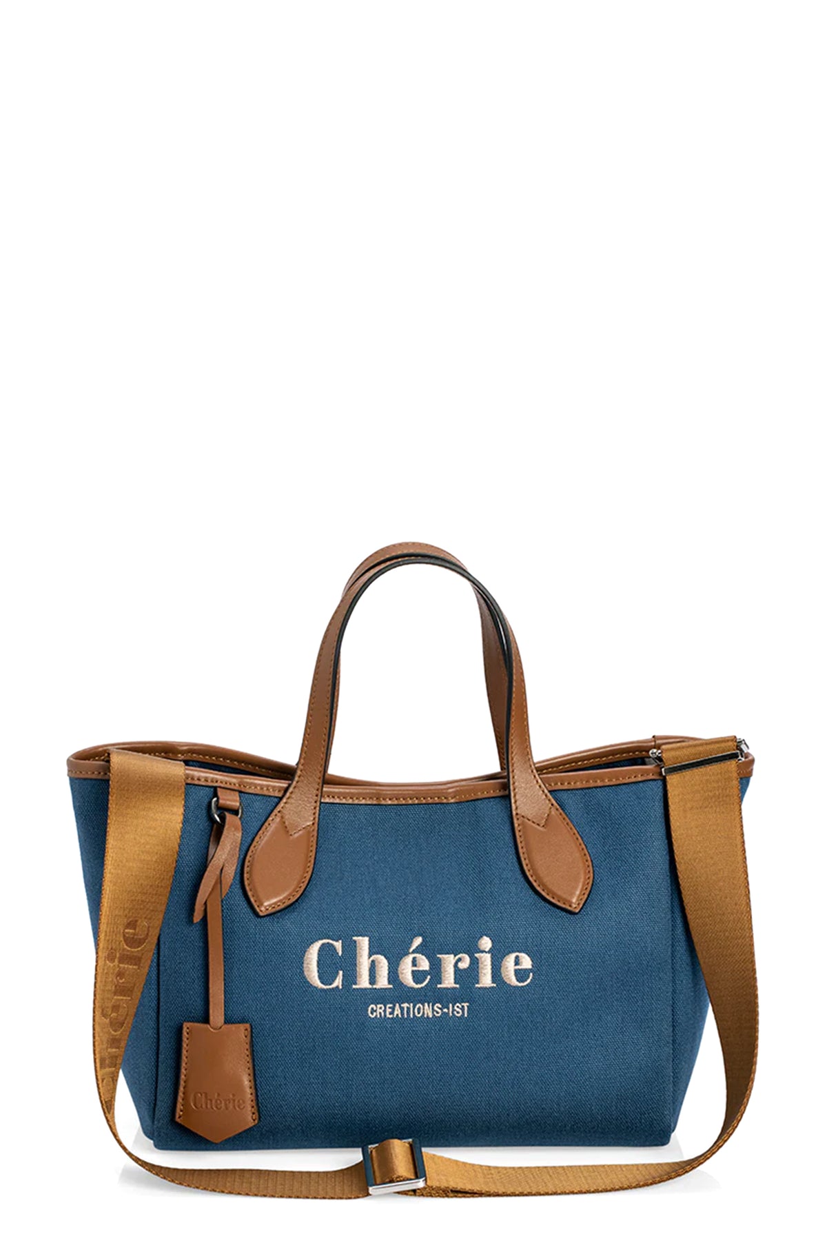 Rachel Canvas mini jean blue