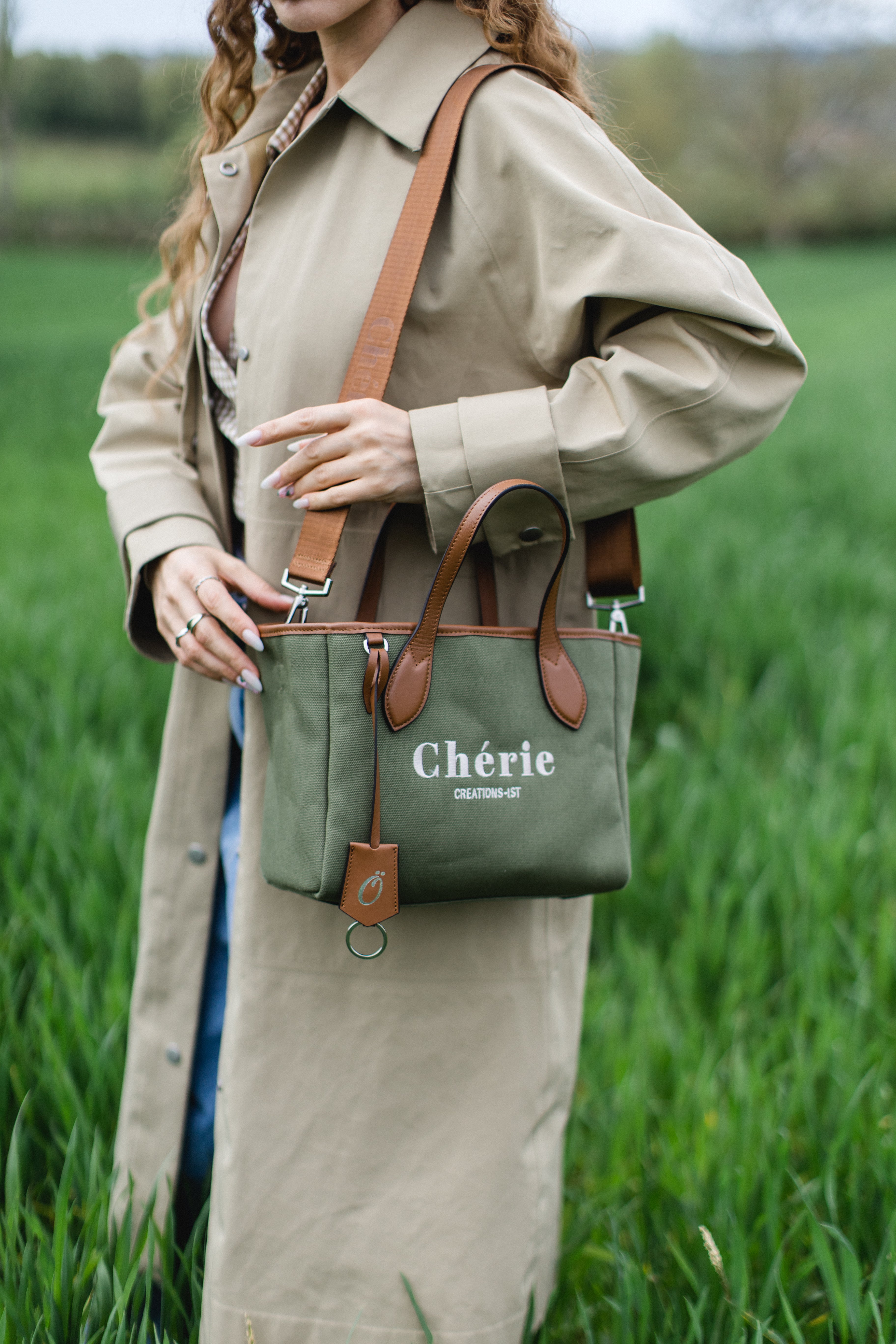 Rachel Canvas Medium forest green