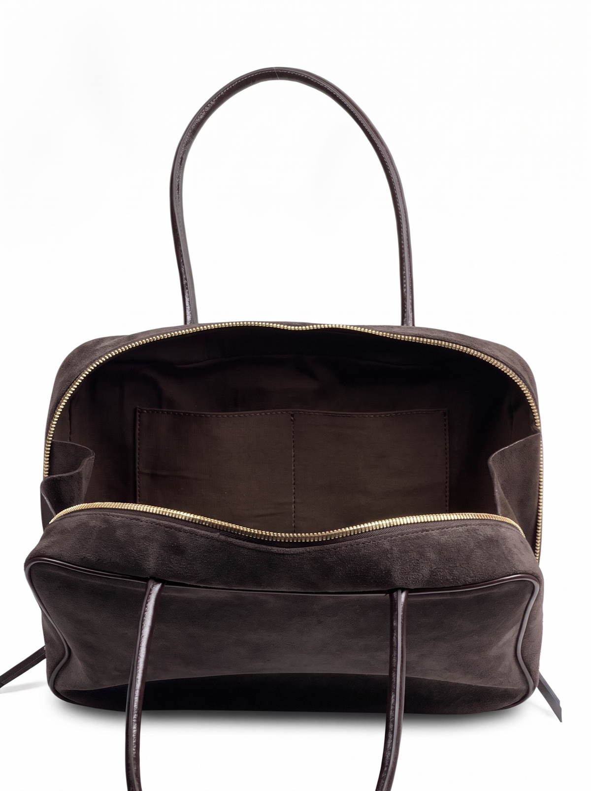 JUDY Brown Suede çanta