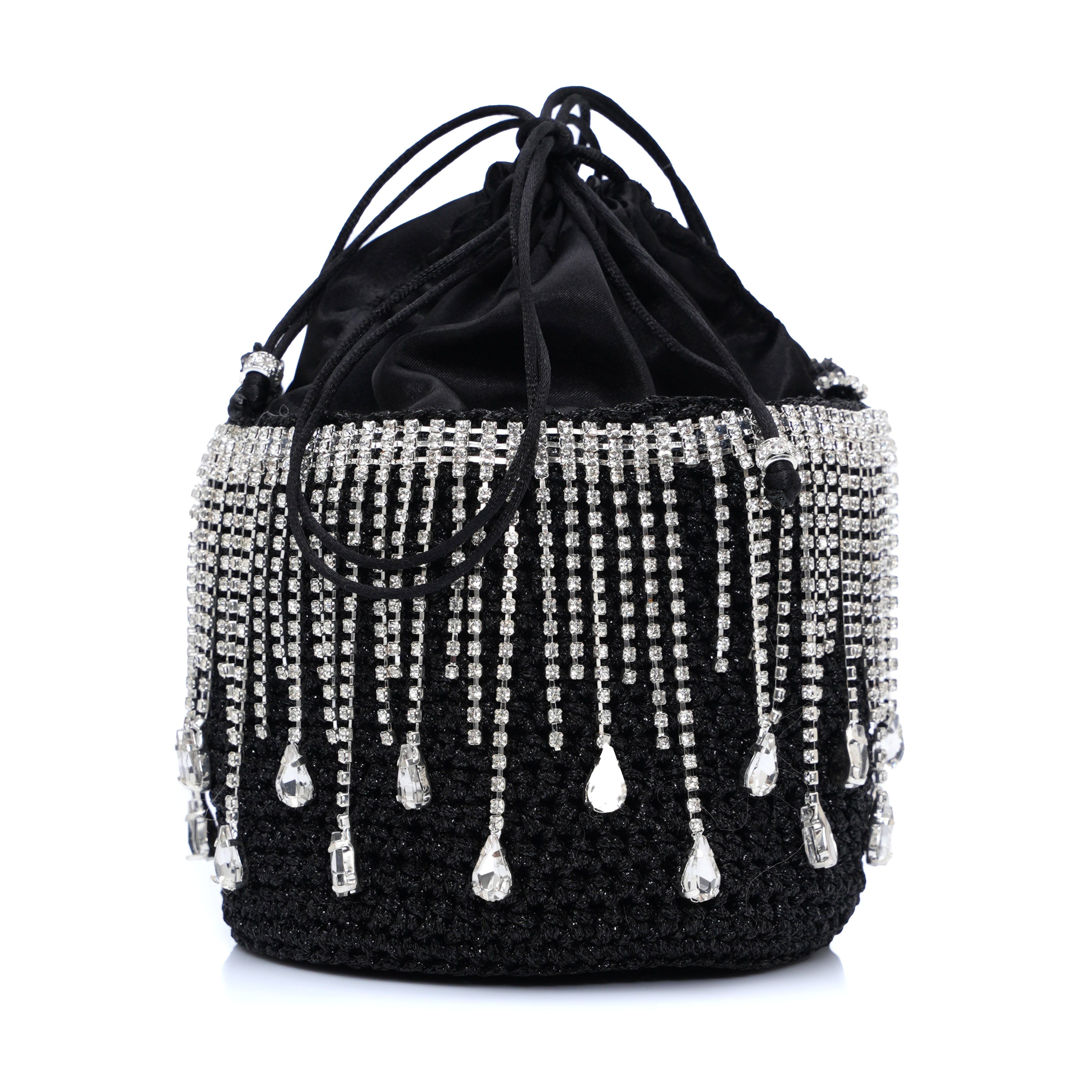EMILY BAG IN BLACK/SILVER