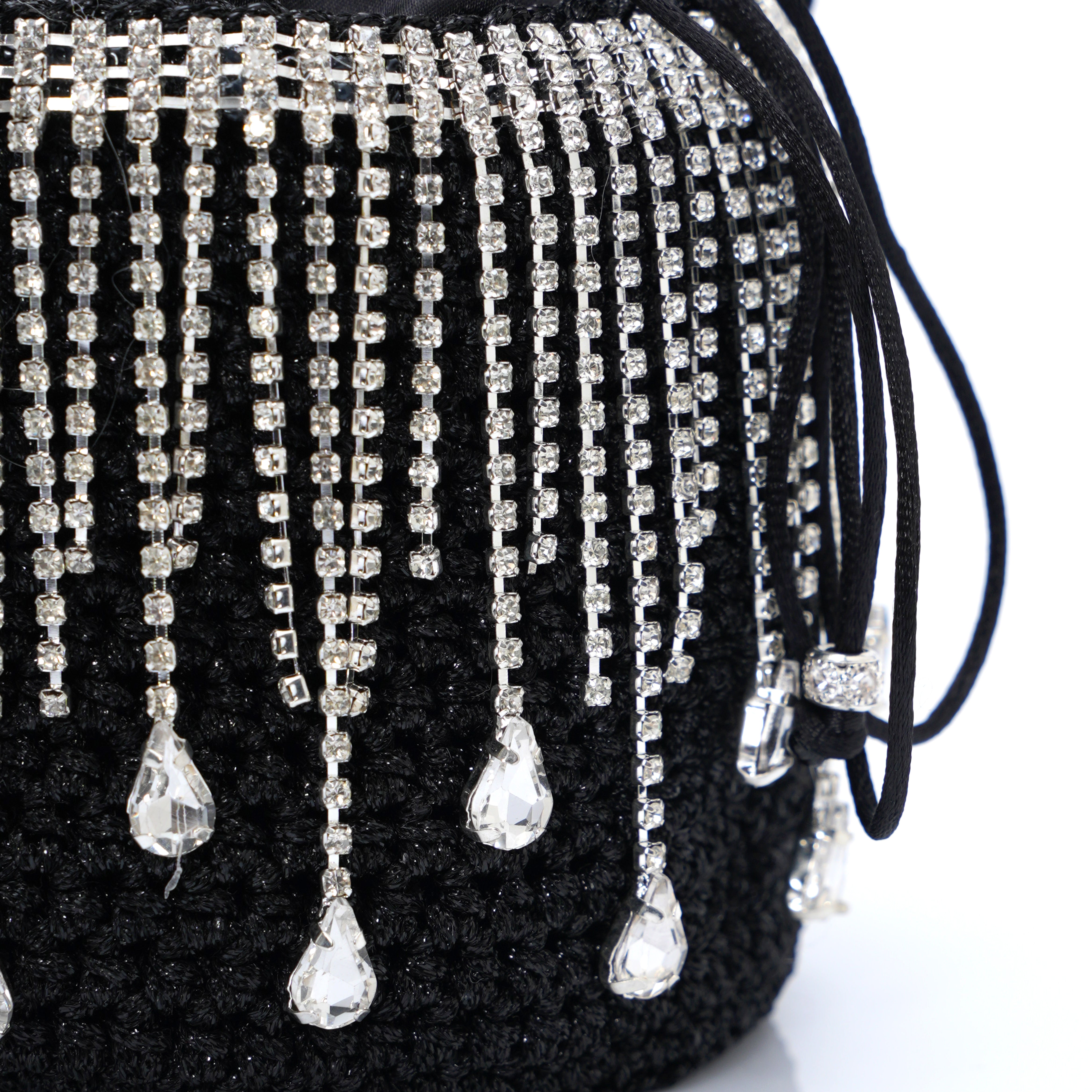 EMILY BAG IN BLACK/SILVER