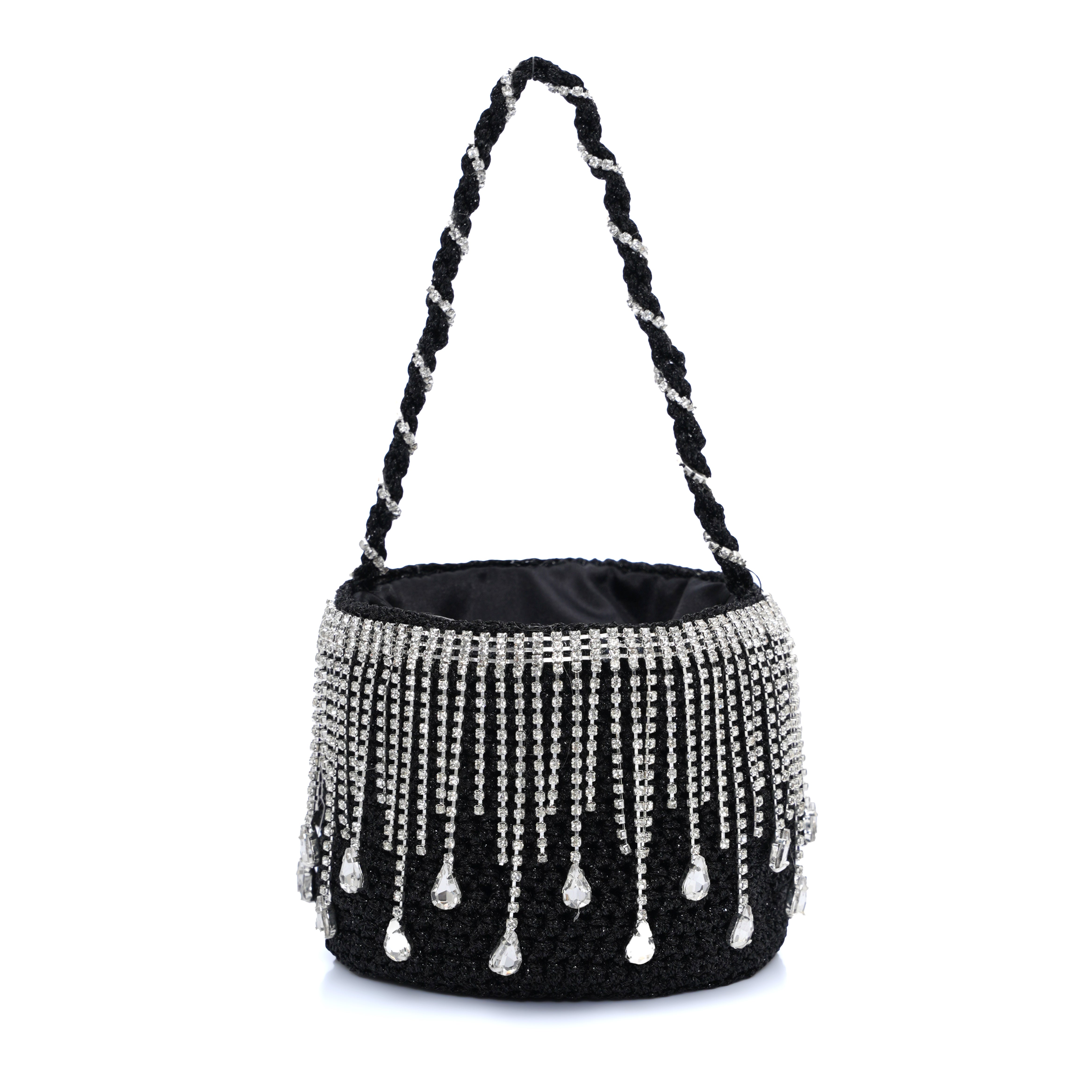 EMILY BAG IN BLACK/SILVER