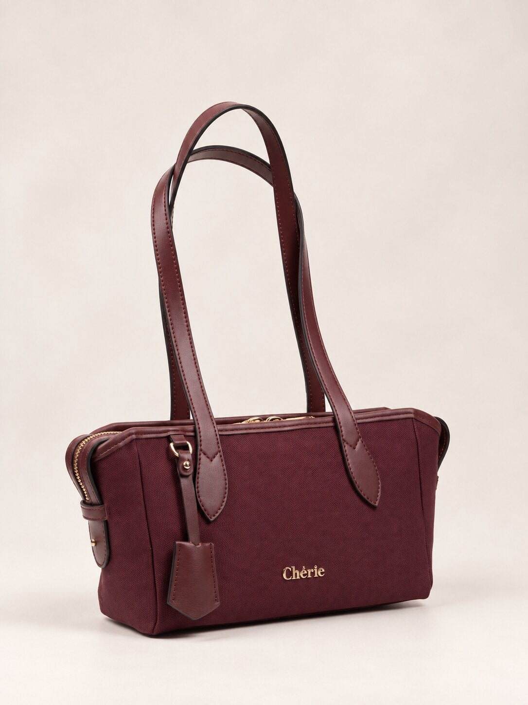 Rachel Shoulder BurgundyCanvas detay 1