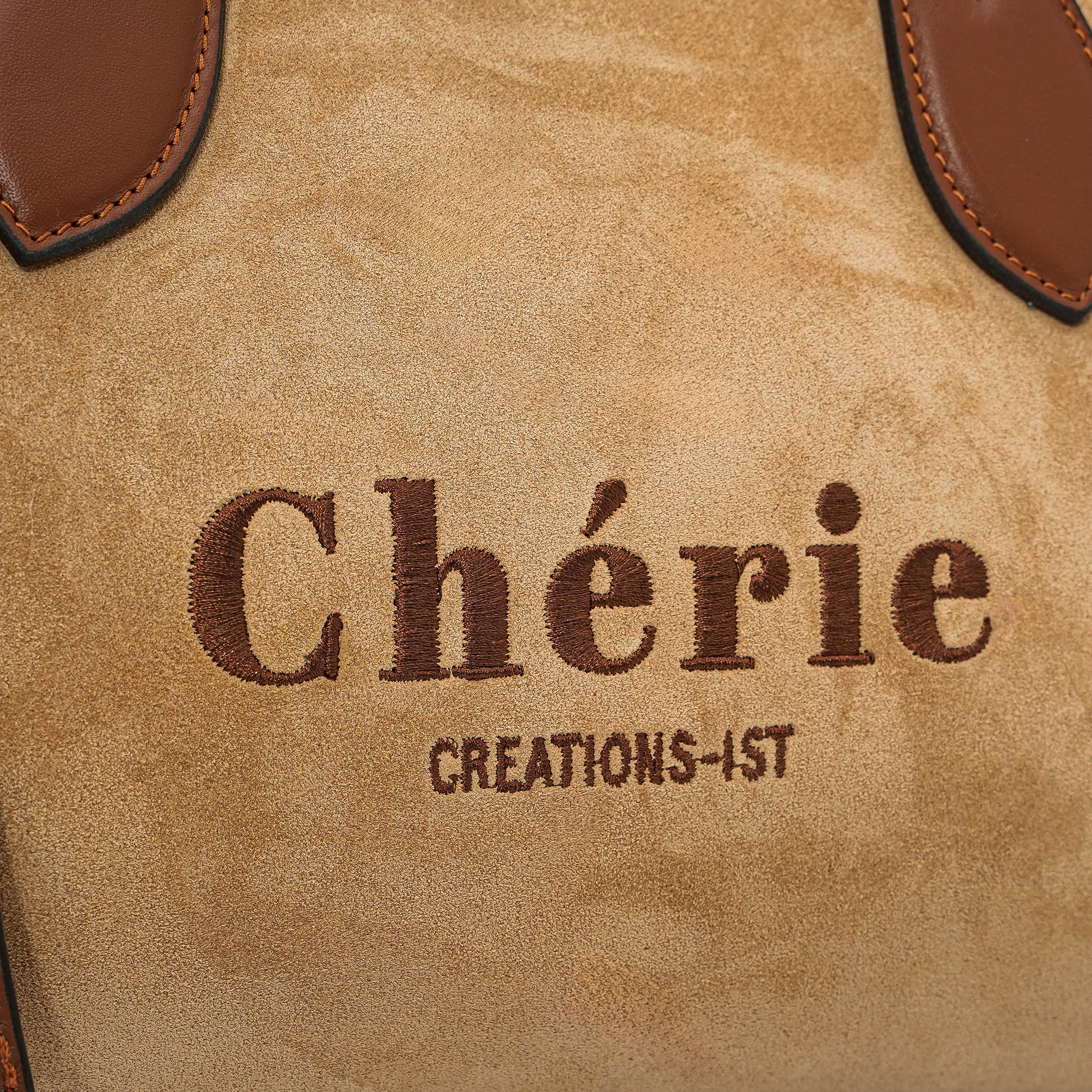 Rachel Mink Suede/Tan leather