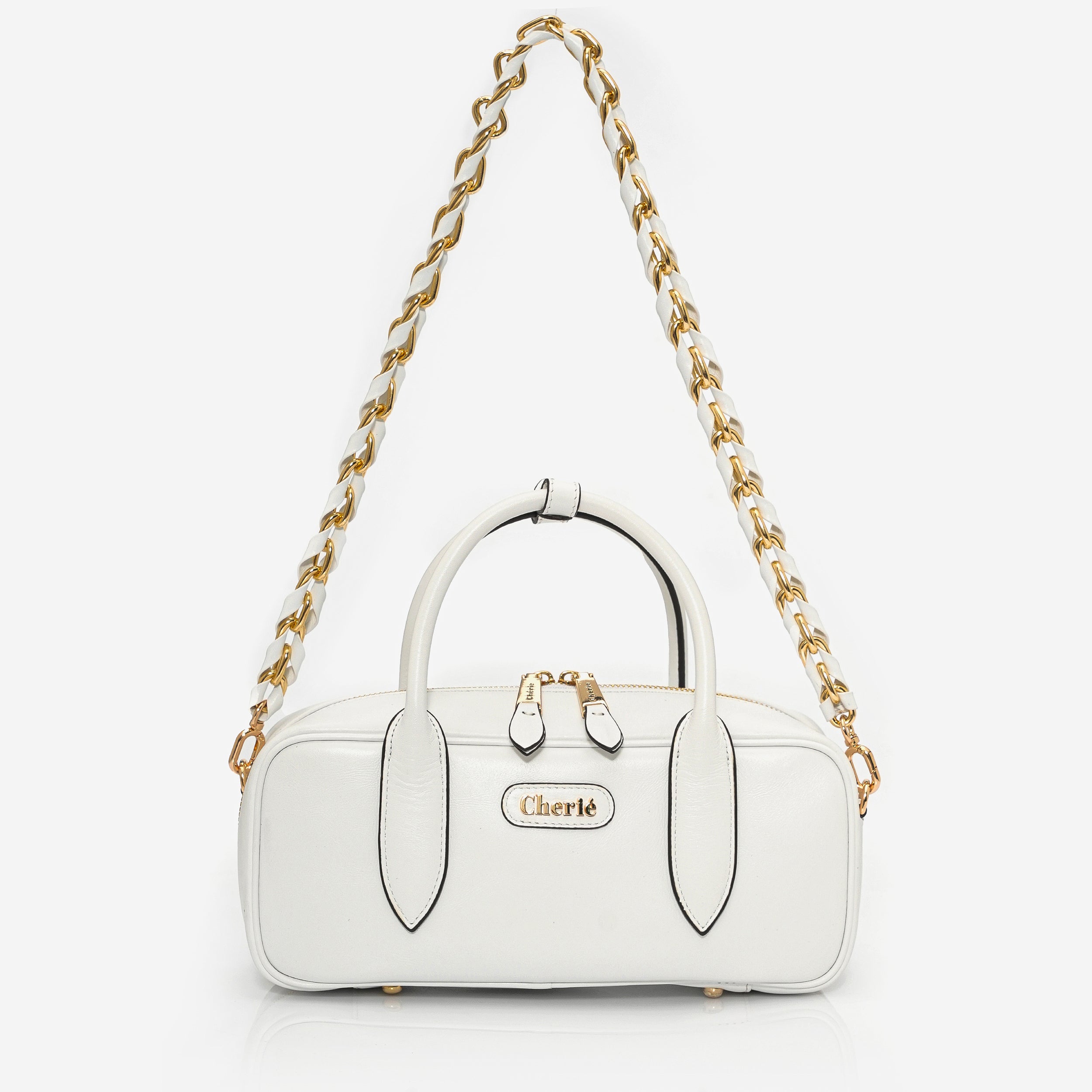 Monaco - White leather