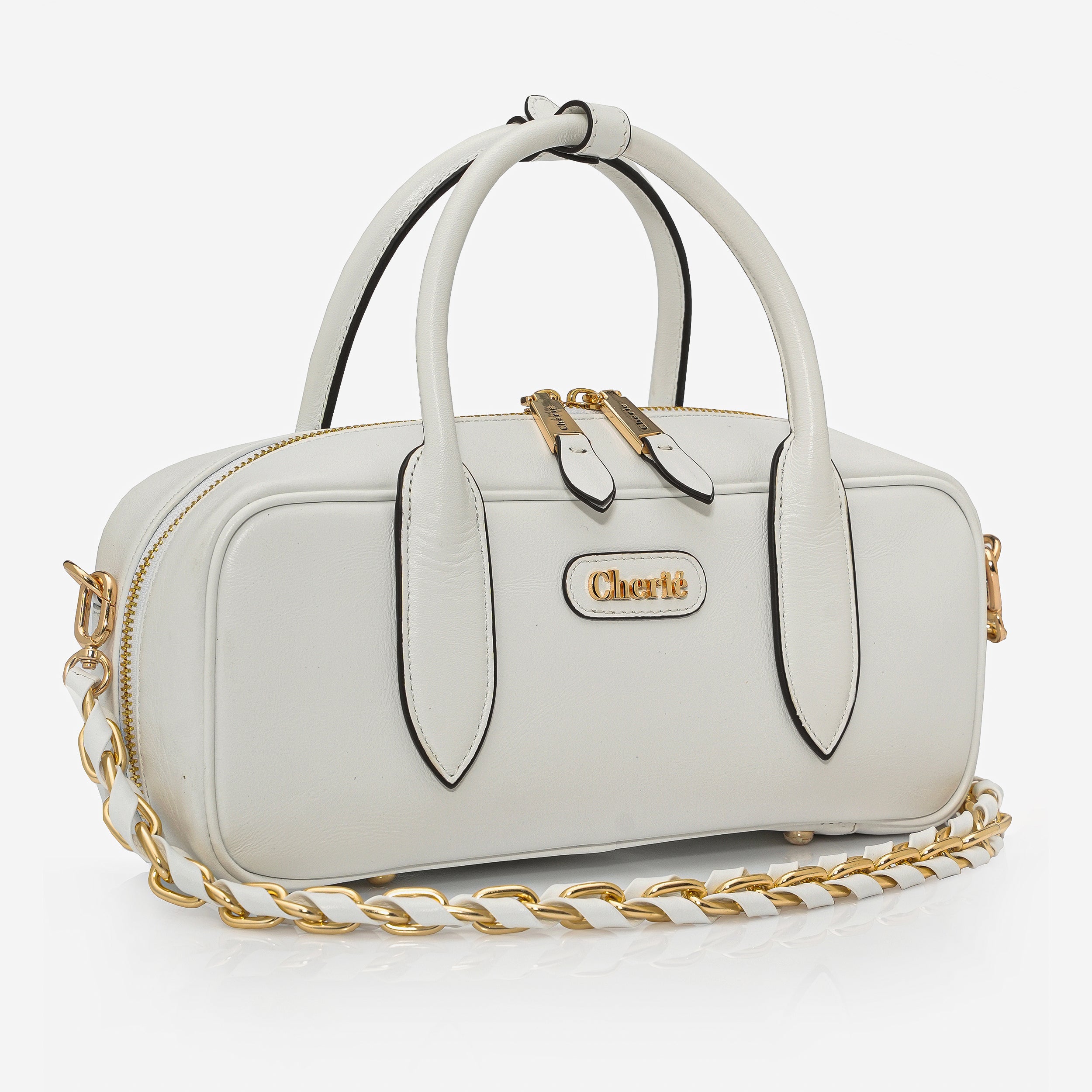 Monaco - White leather