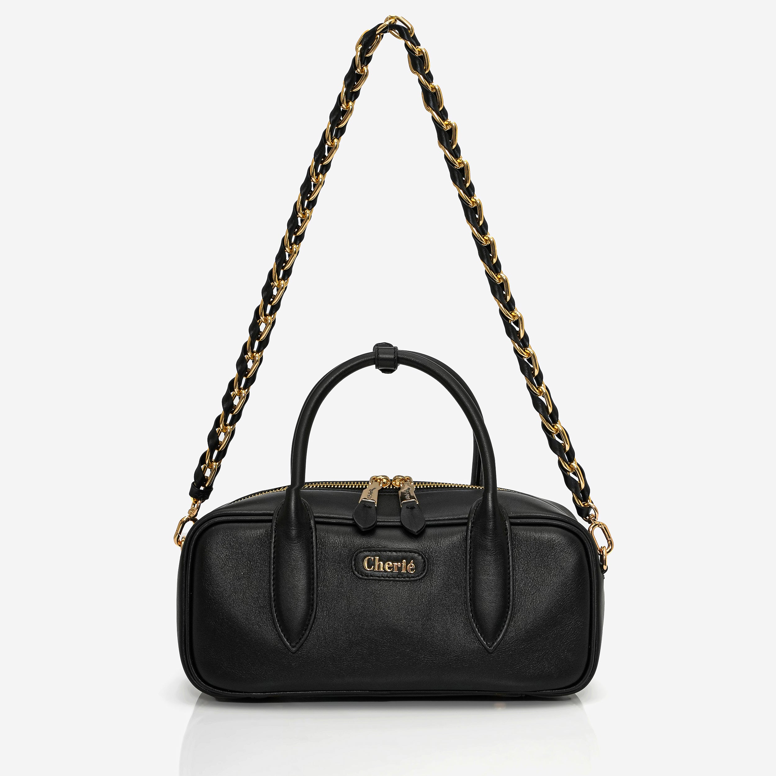 Monaco - Black leather