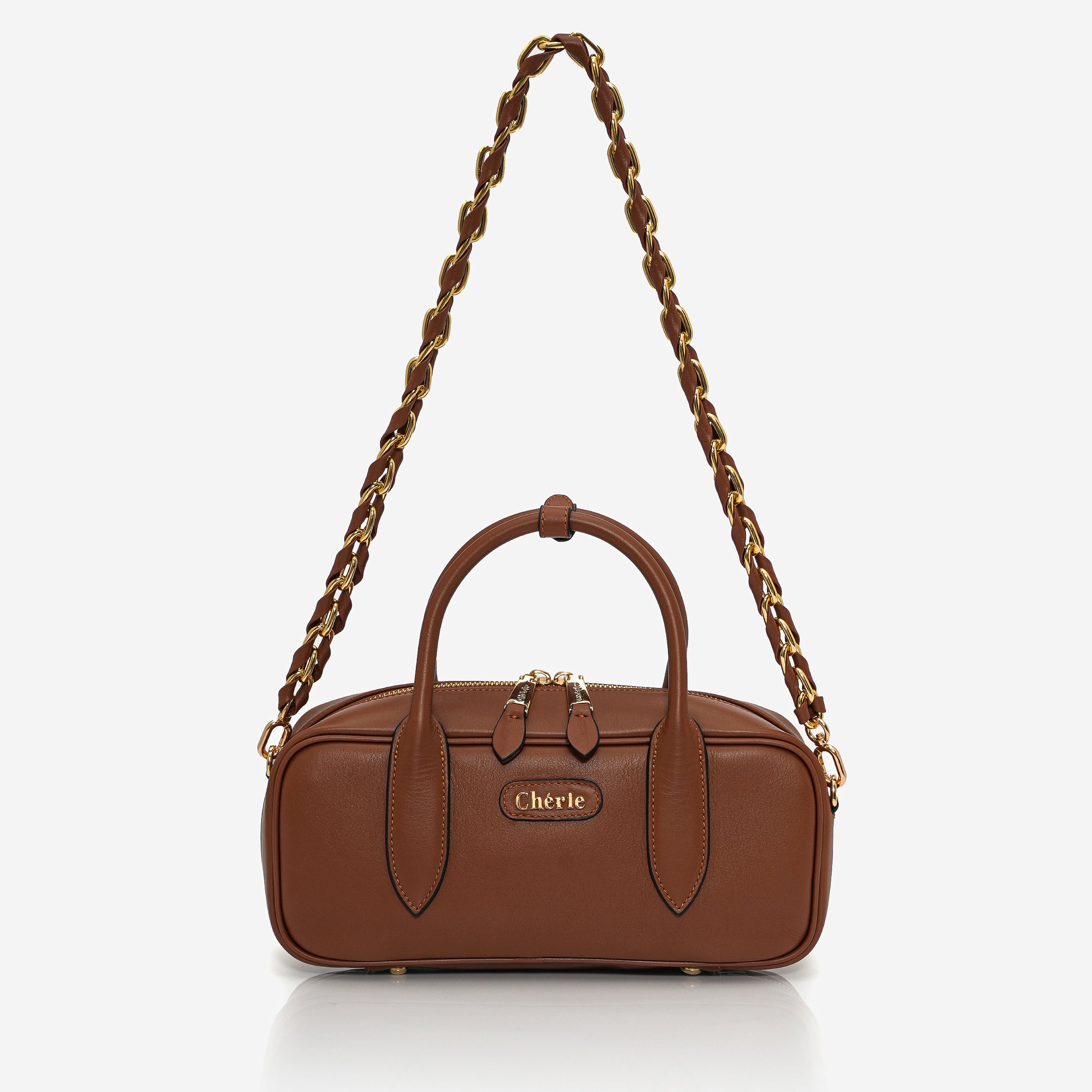 Monaco - Tobacco leather