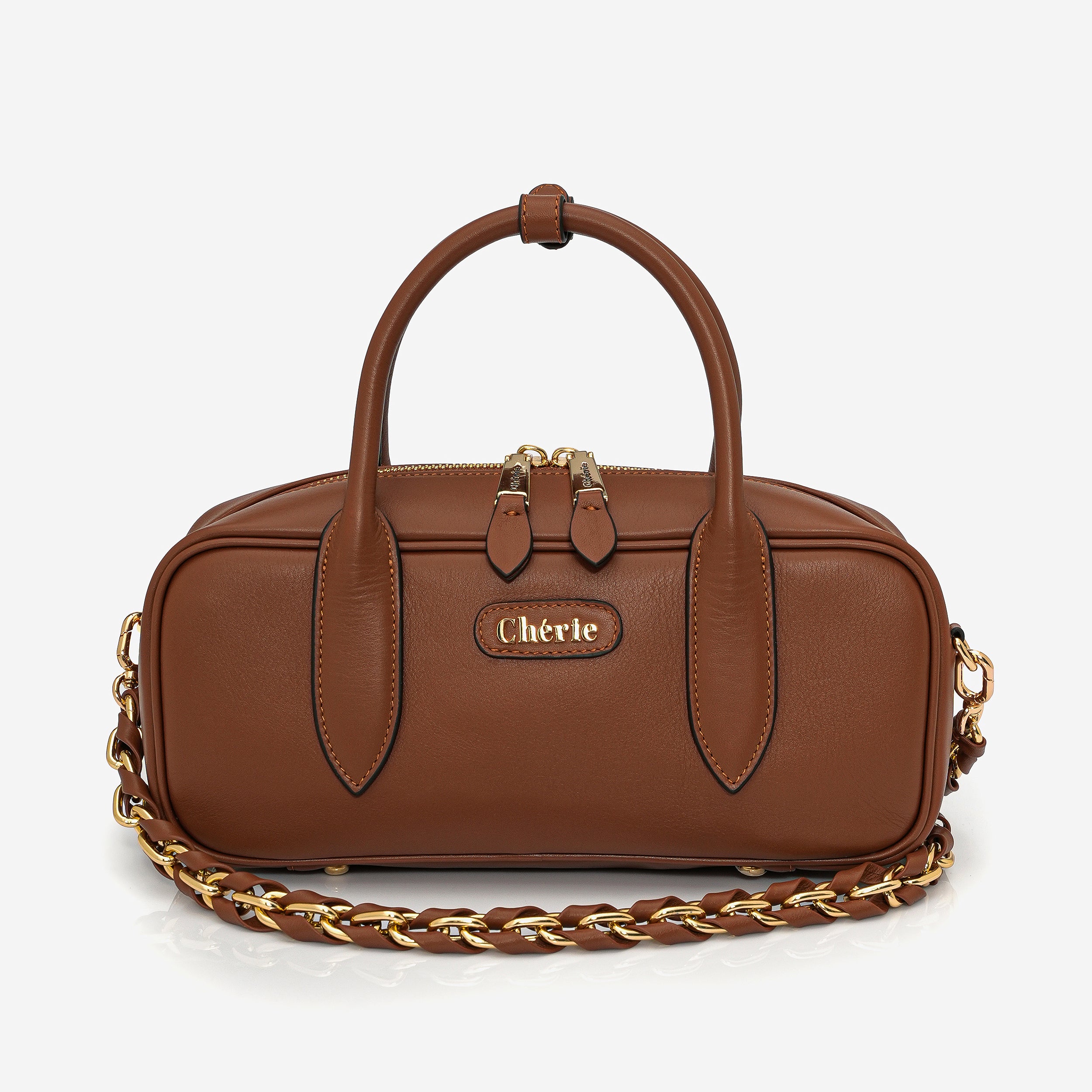 Monaco - Tobacco leather