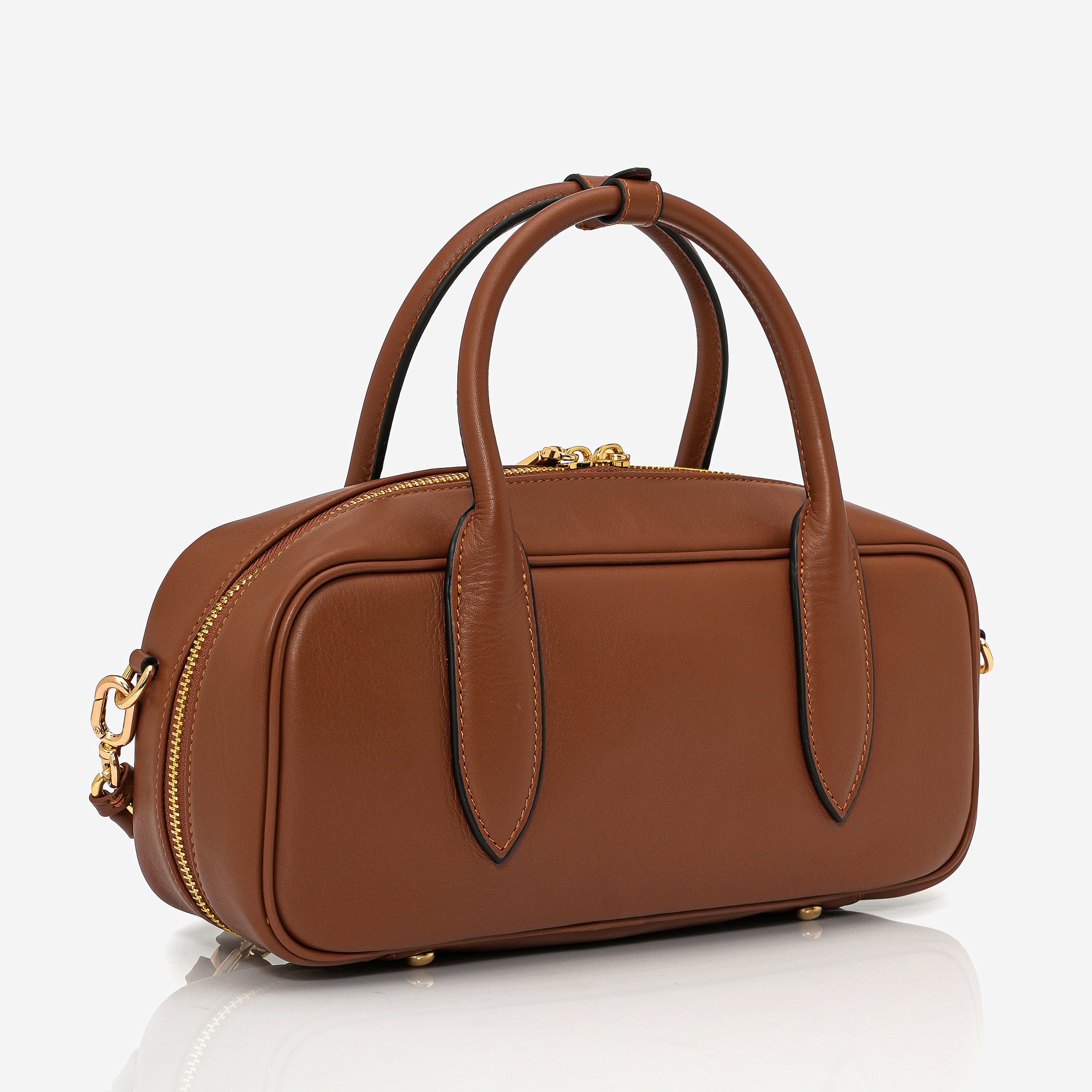 Monaco - Tobacco leather