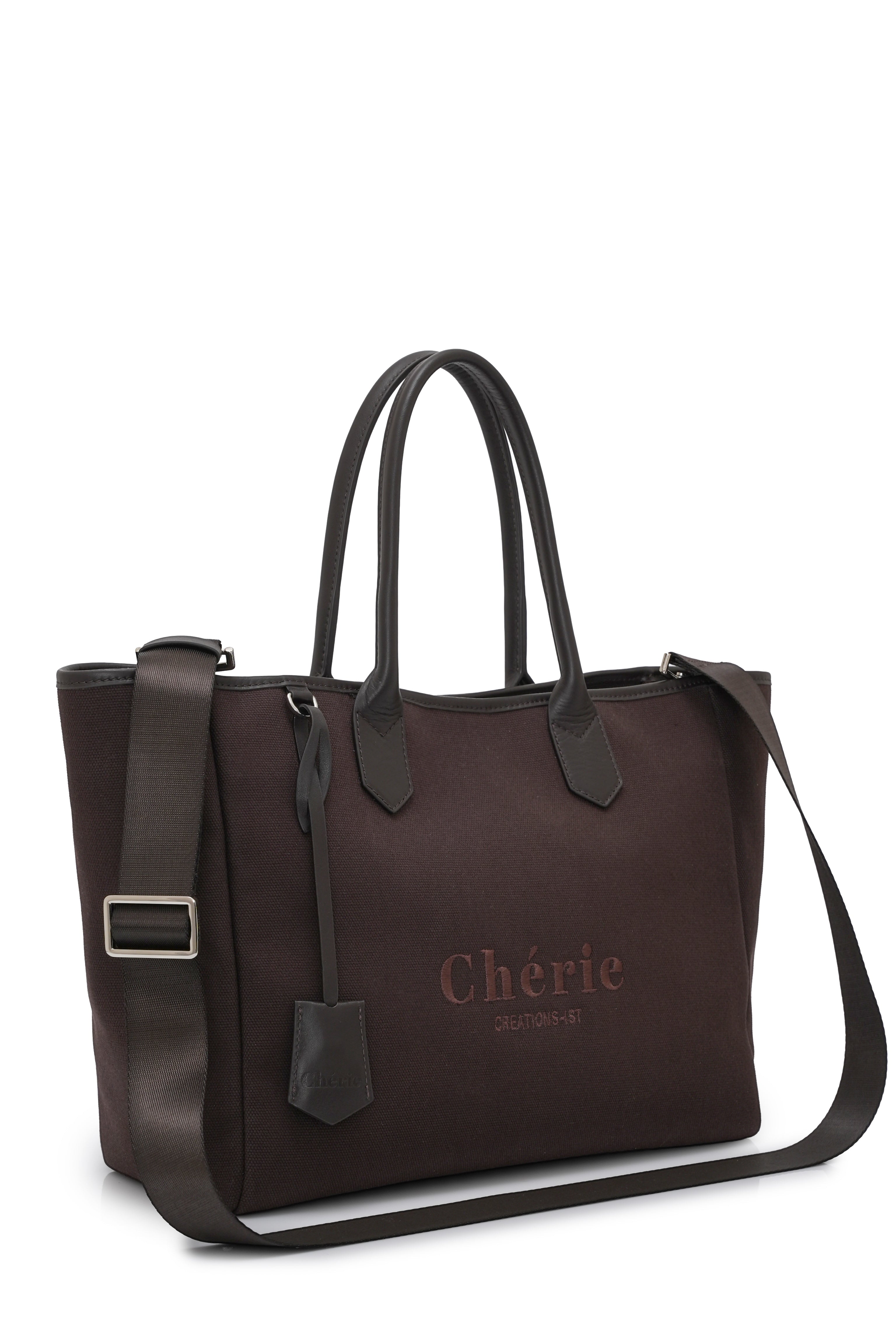 Rachel Canvas Large Brown