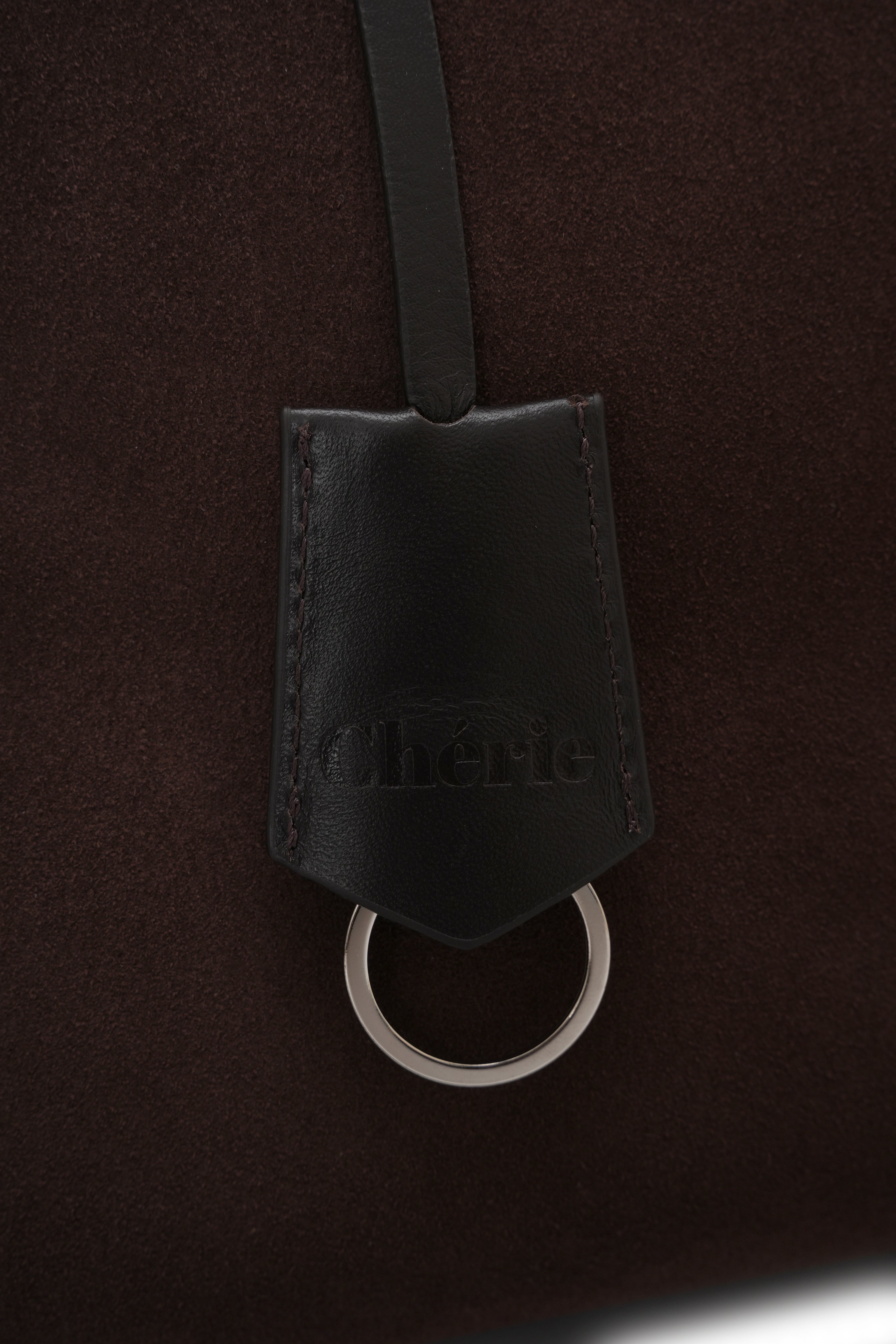 Rachel Suede Large Brown