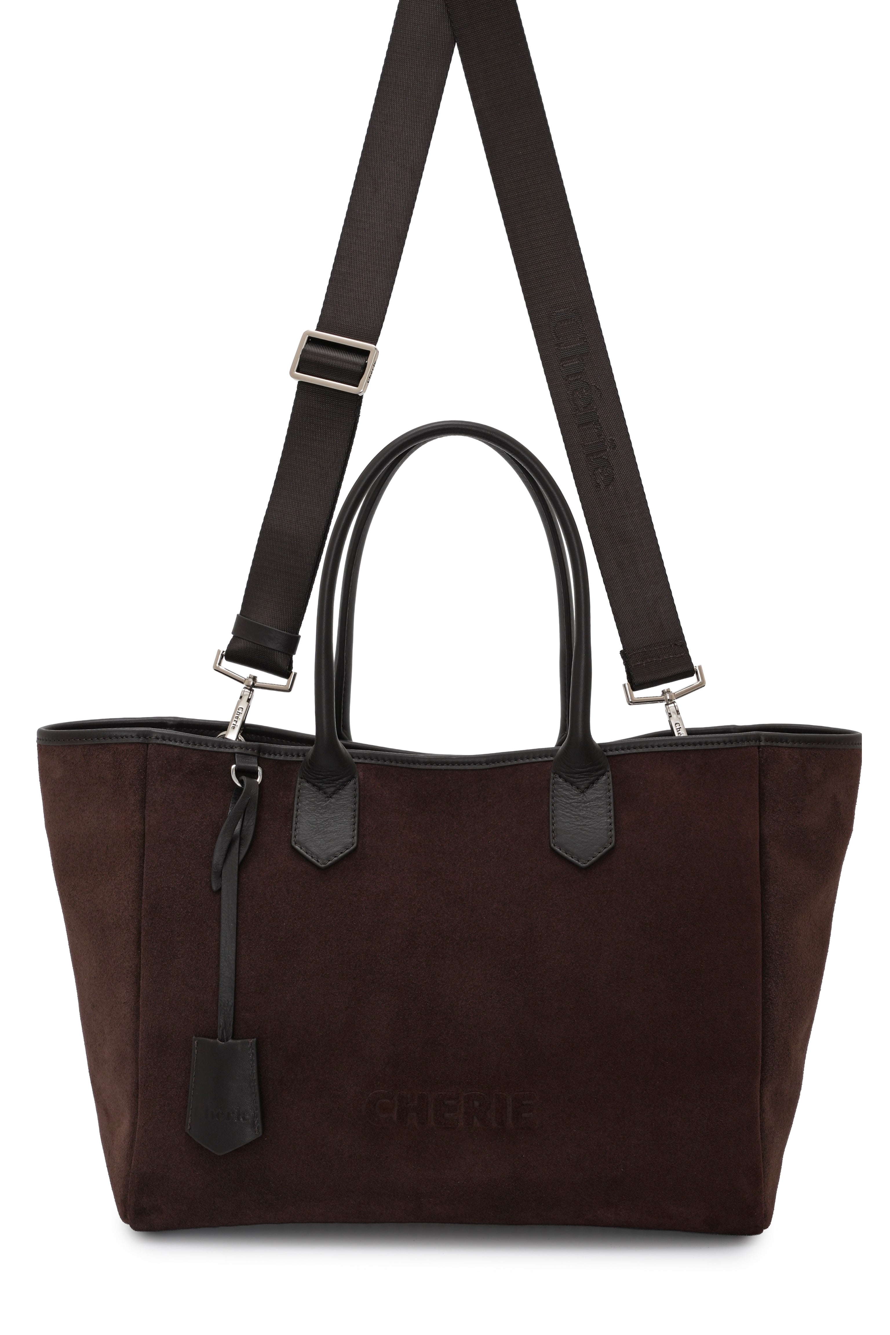 Rachel Suede Large Brown