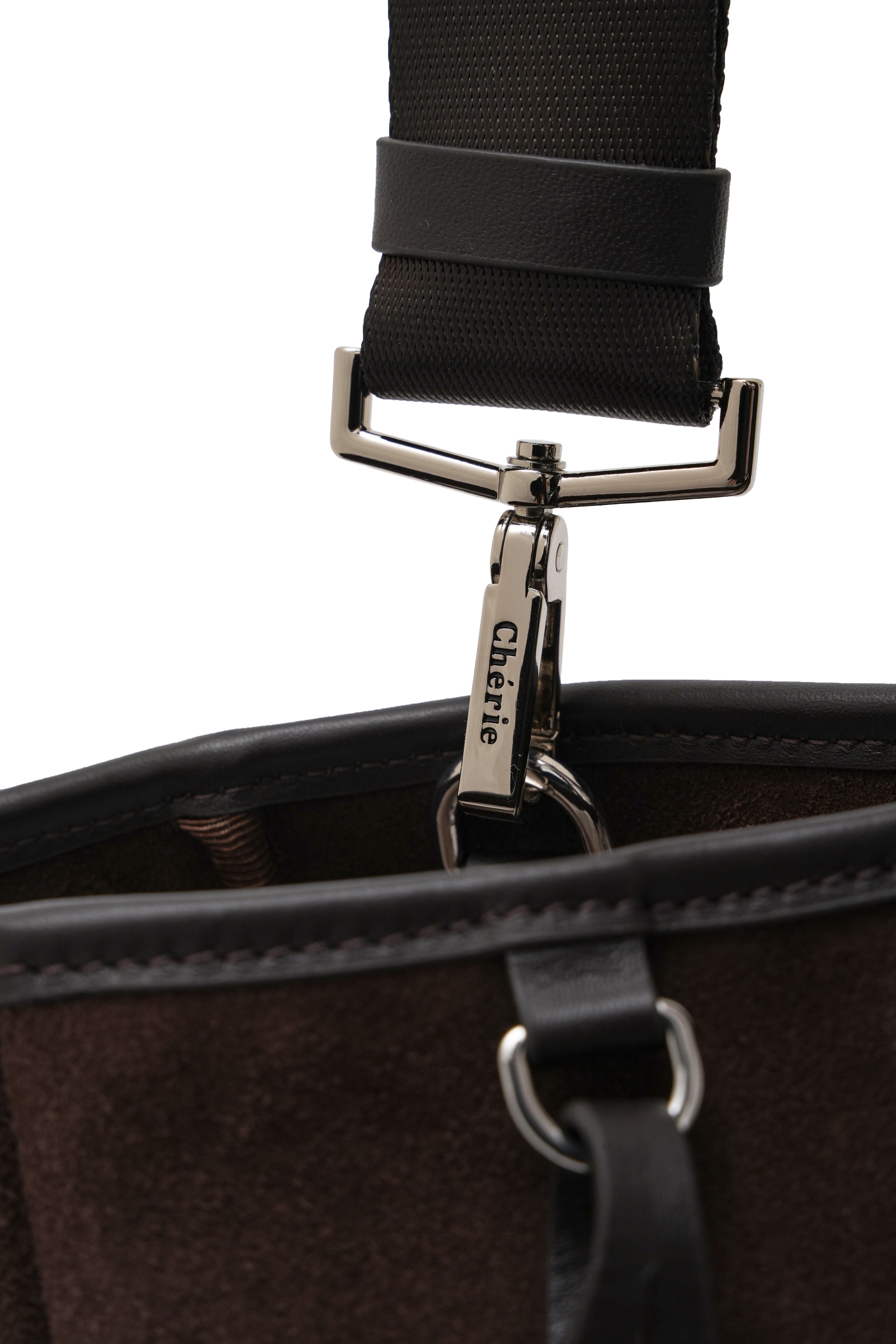 Rachel Suede Large Brown