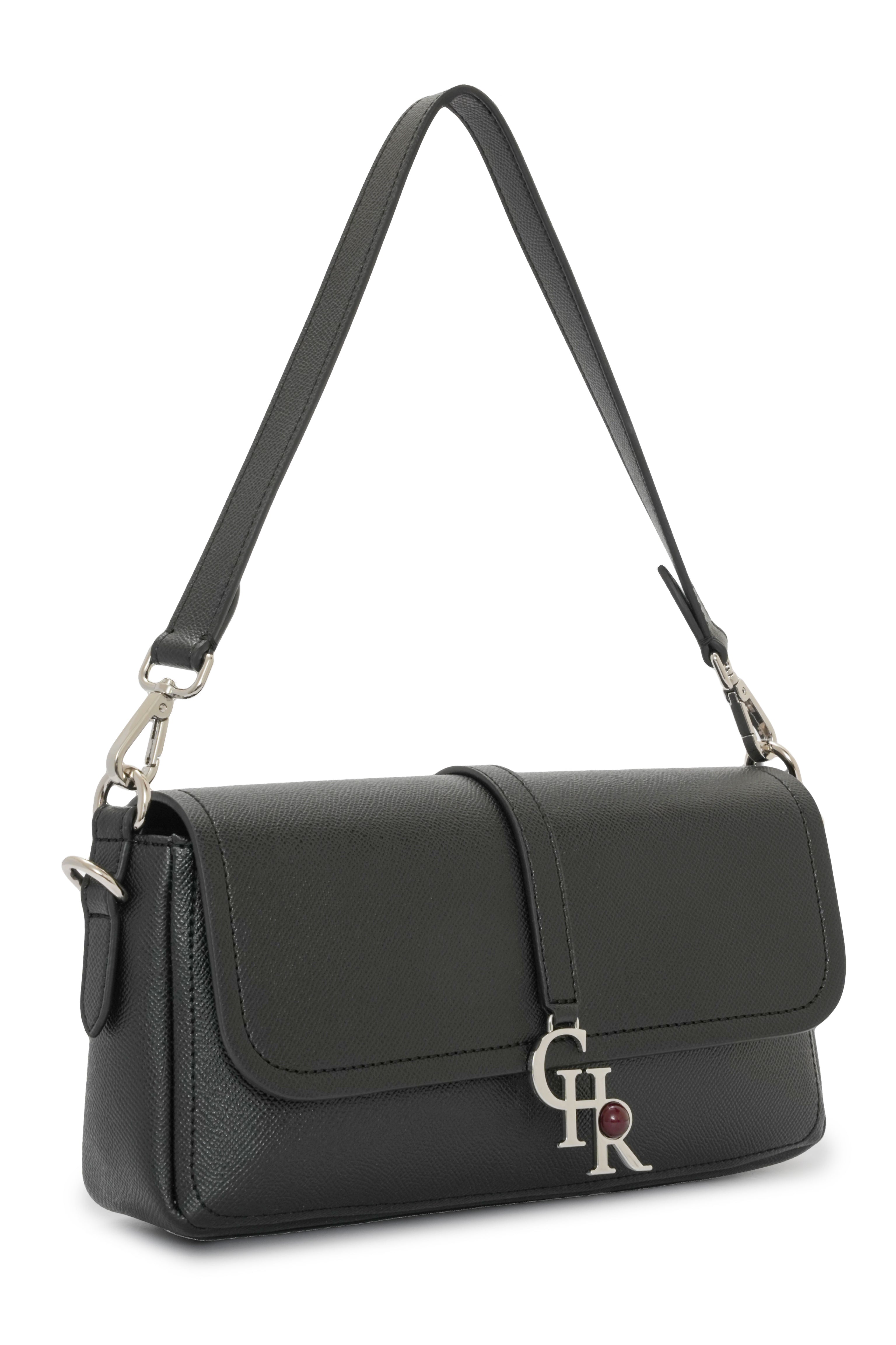 Stella - Black Vegan Leather | Medium