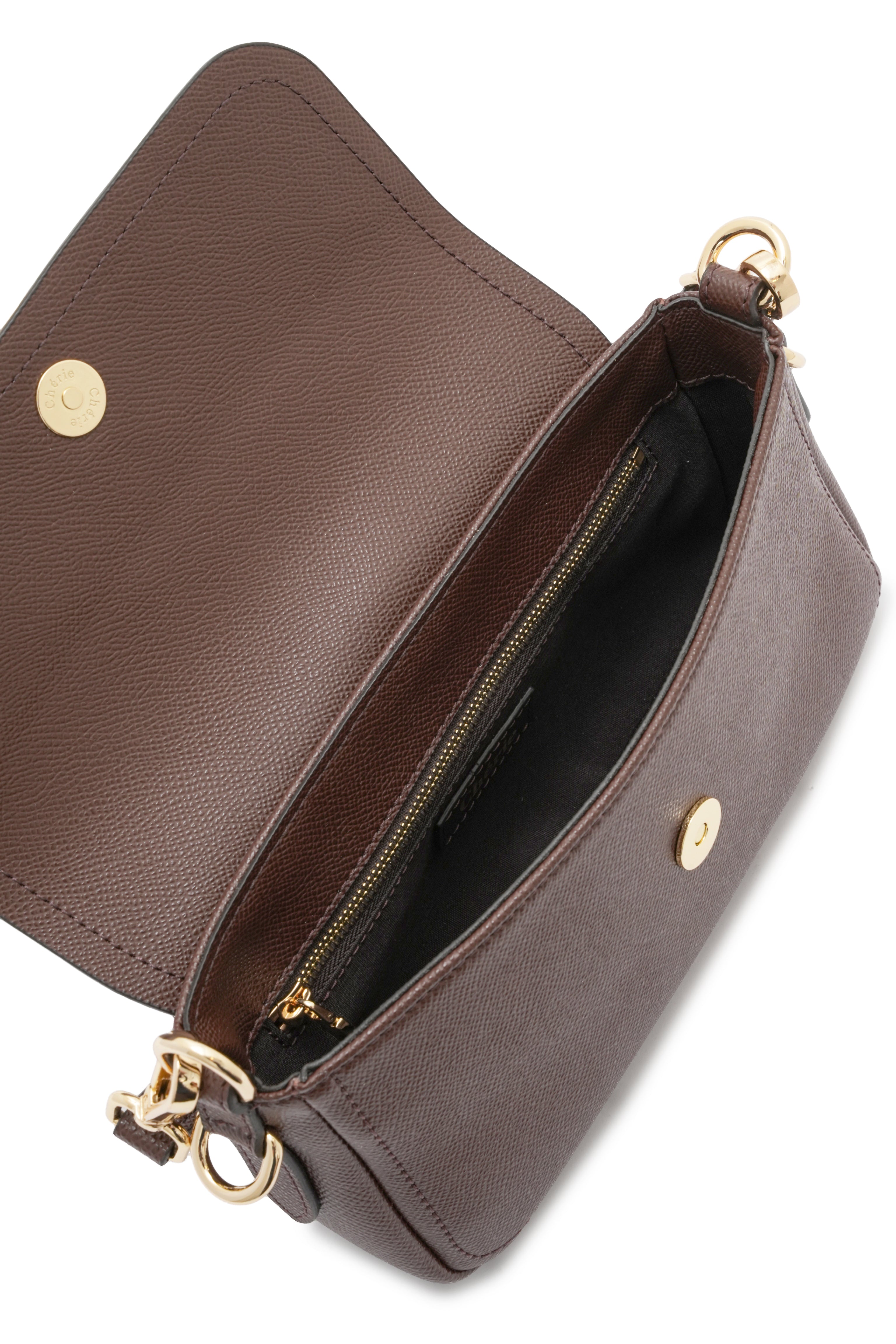 Stella - Brown Vegan Leather | Mini