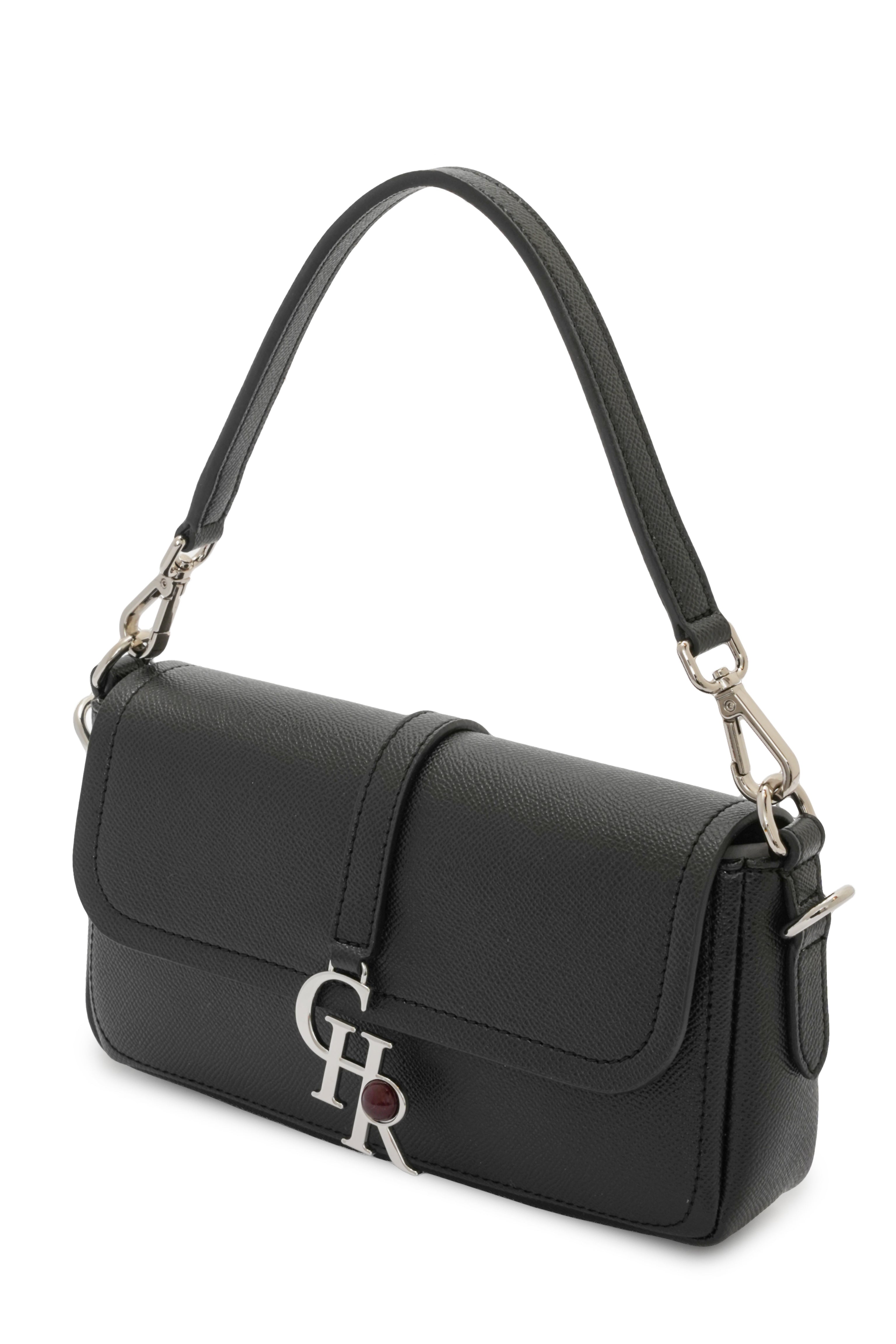 Stella - Black Vegan Leather | Mini