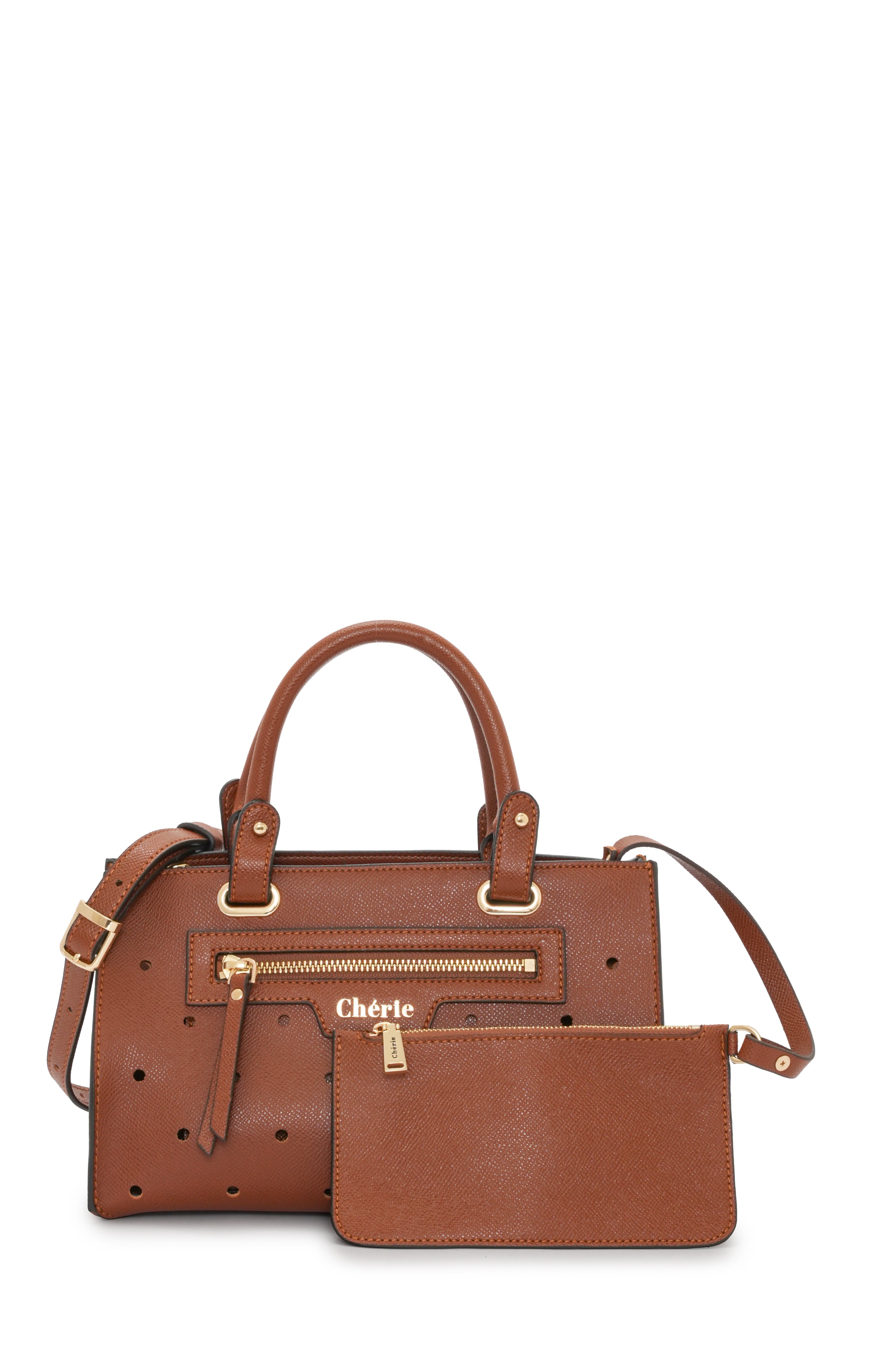 Paris - Tan Vegan Leather Mini