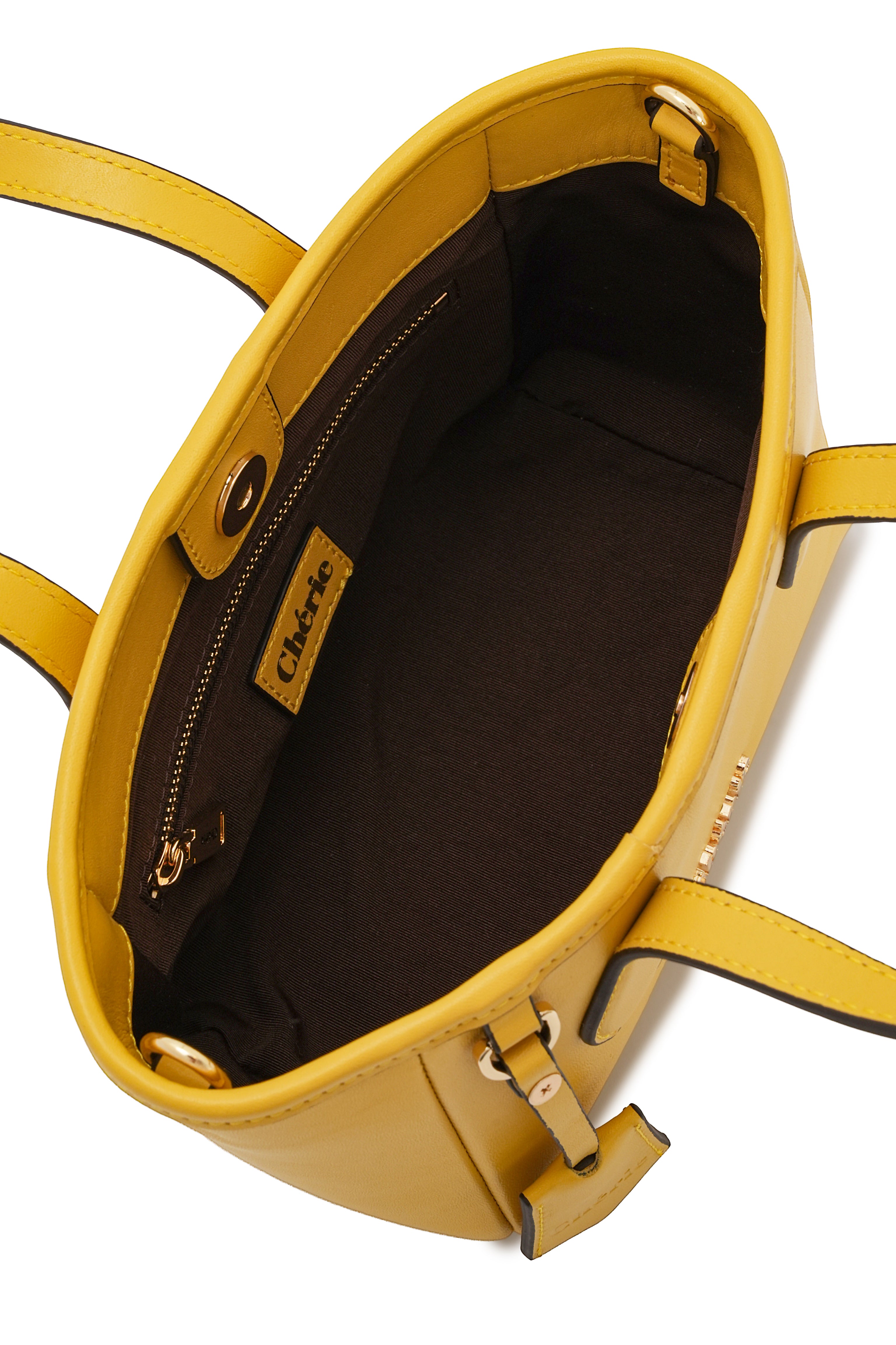 Rachel Baby - Yellow Leather