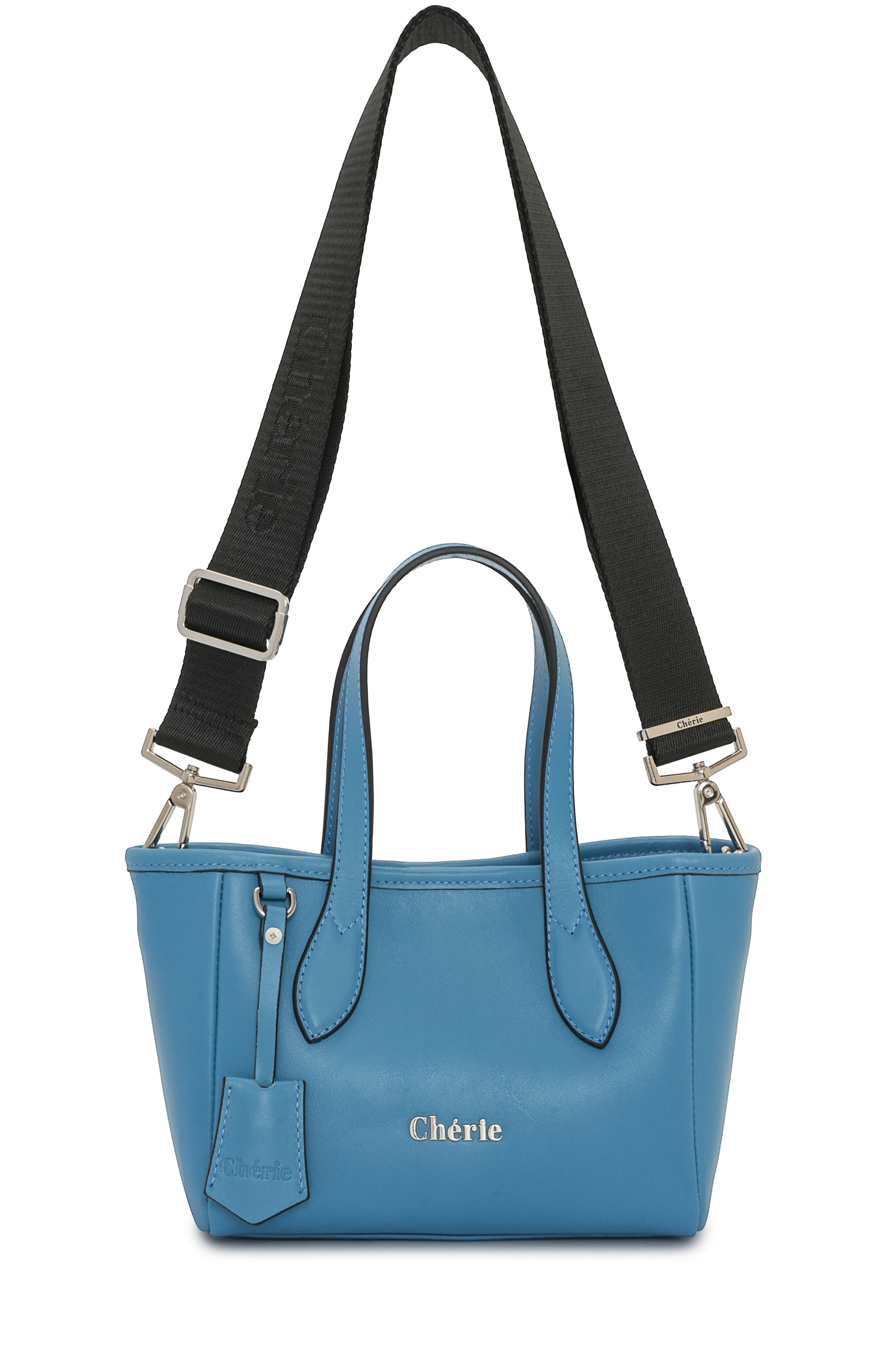 Rachel Baby - Blue Leather