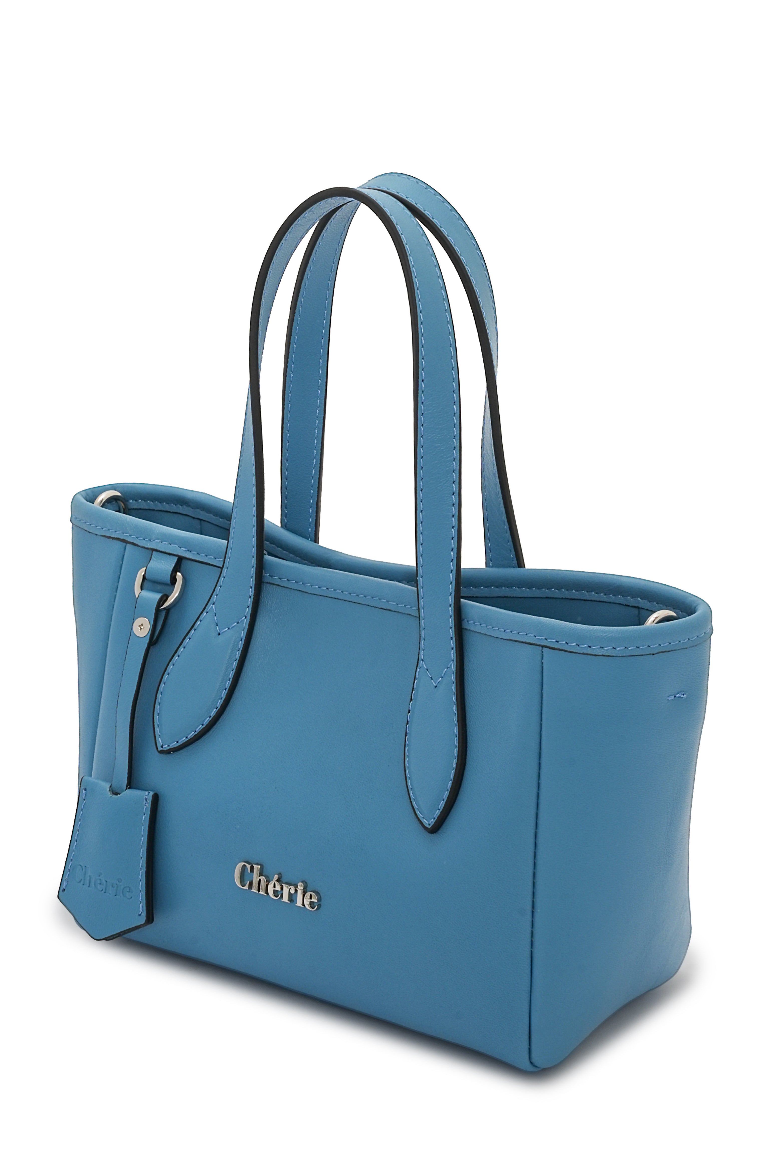 Rachel Baby - Blue Leather