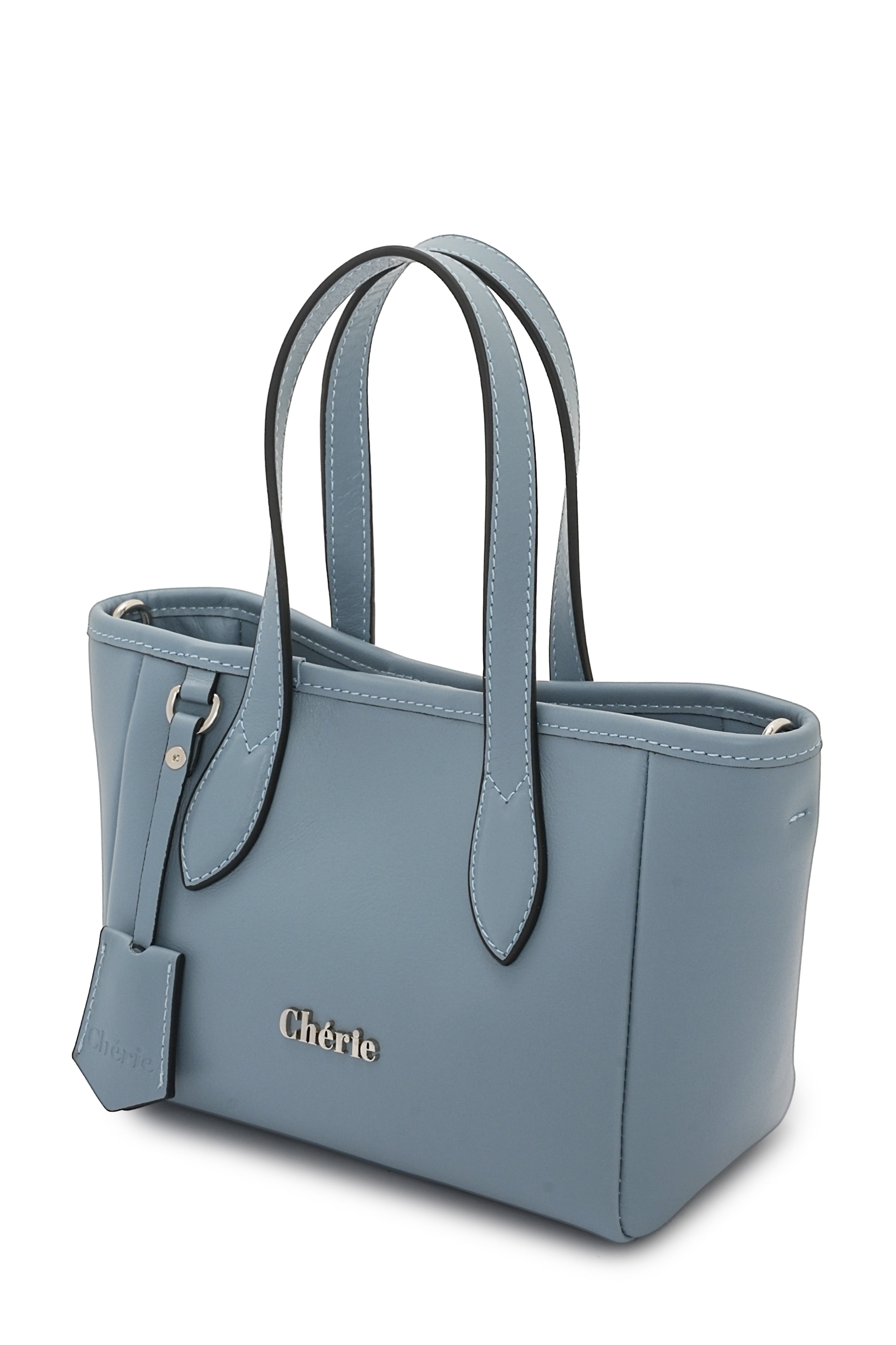 Rachel Baby - Baby Blue Leather