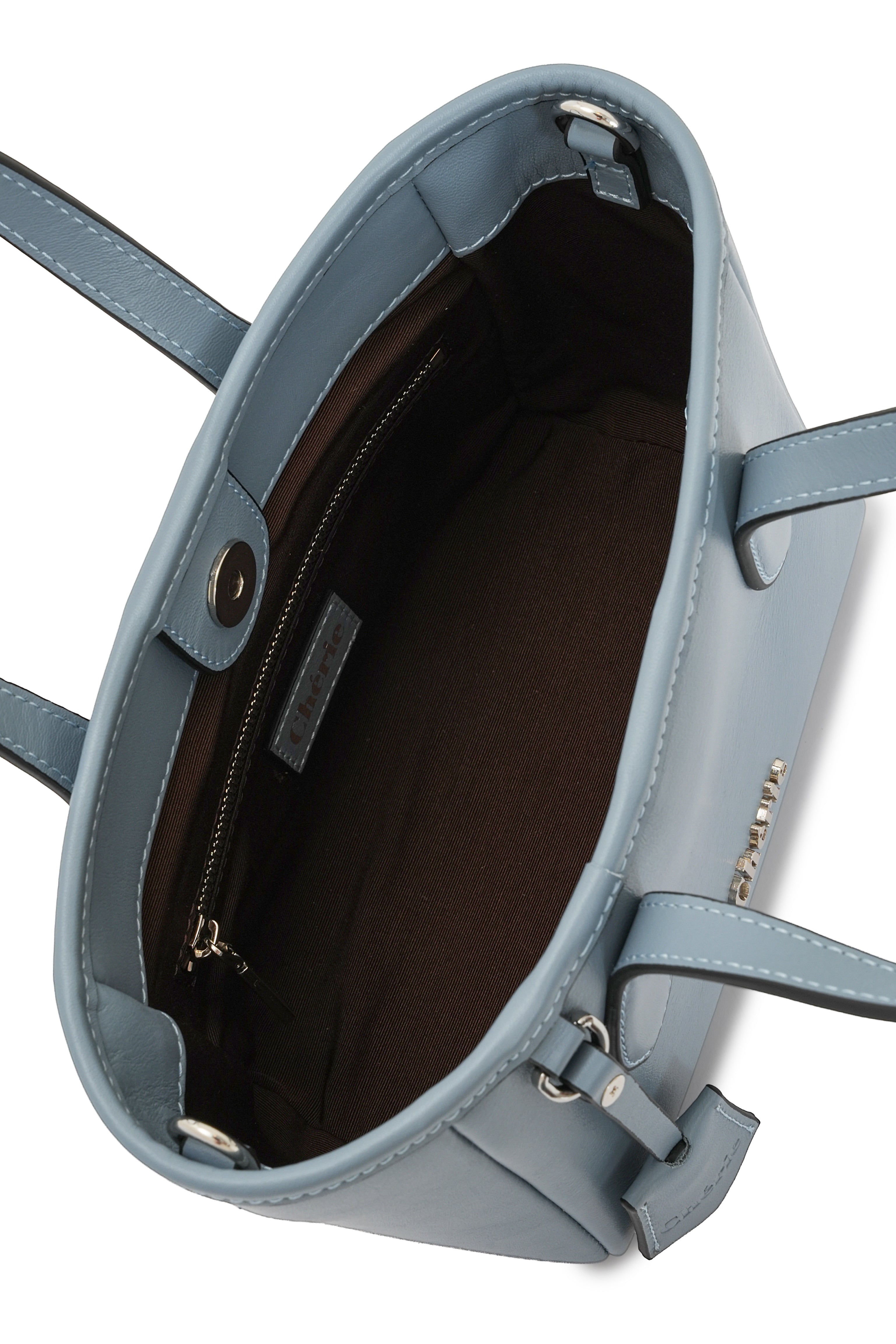 Rachel Baby - Baby Blue Leather