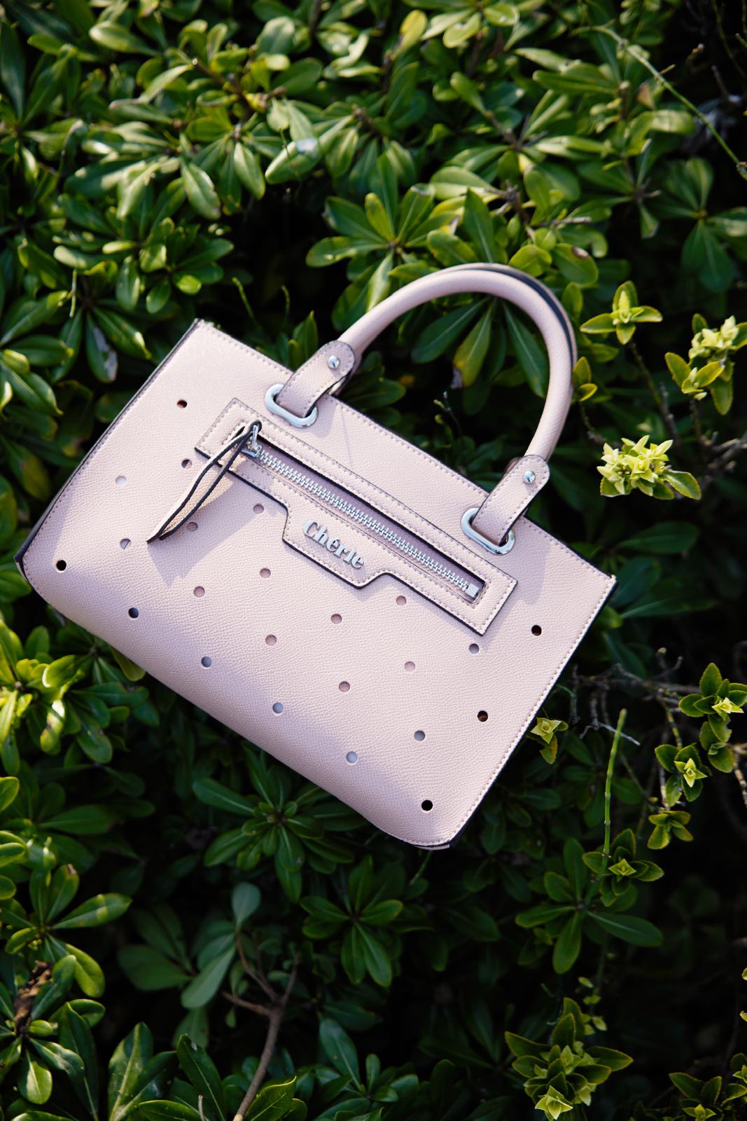 Paris -Pink Vegan Leather Mini