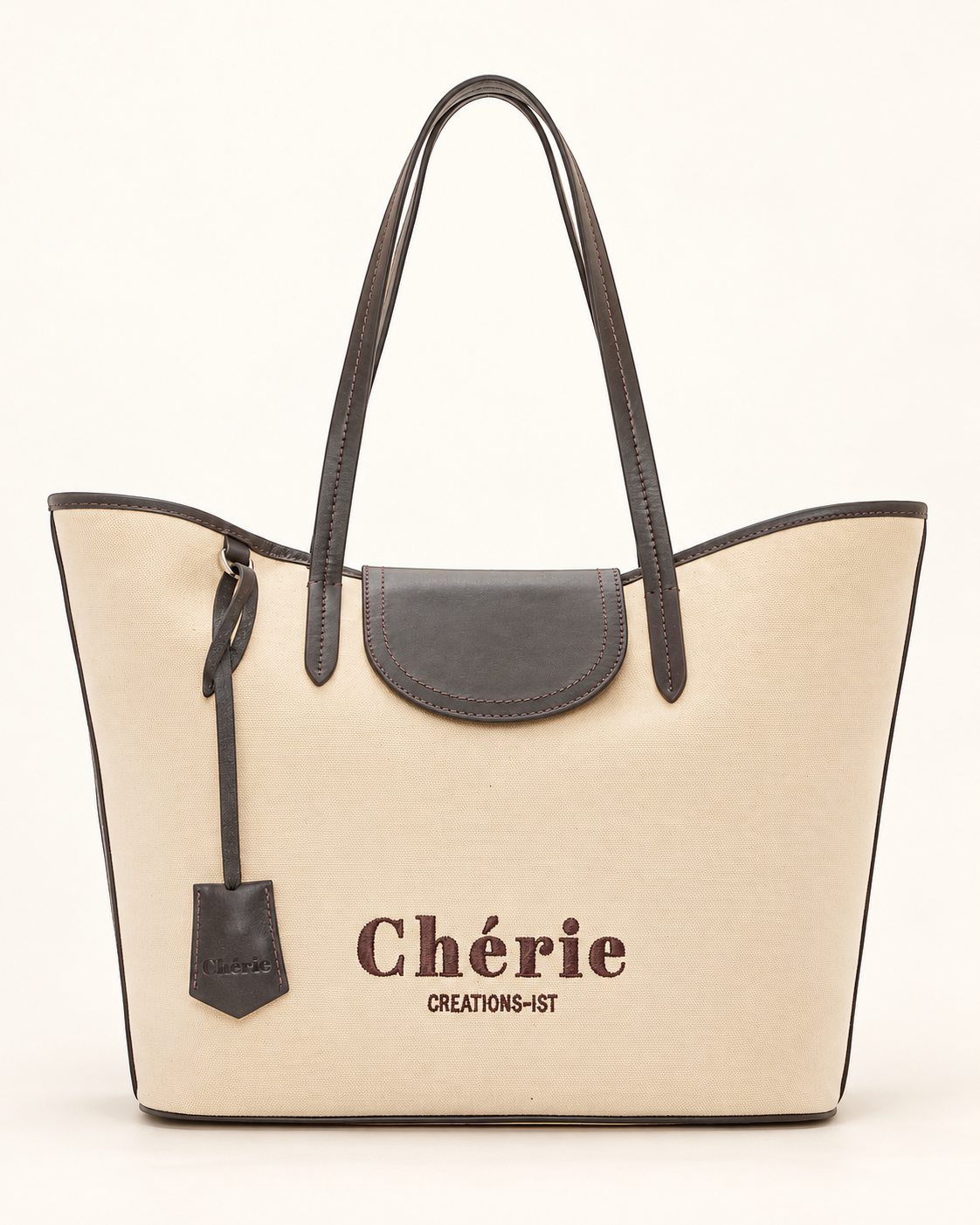 Chérie Cosmo Canvas beige-brown önden ürün fotoğrafı