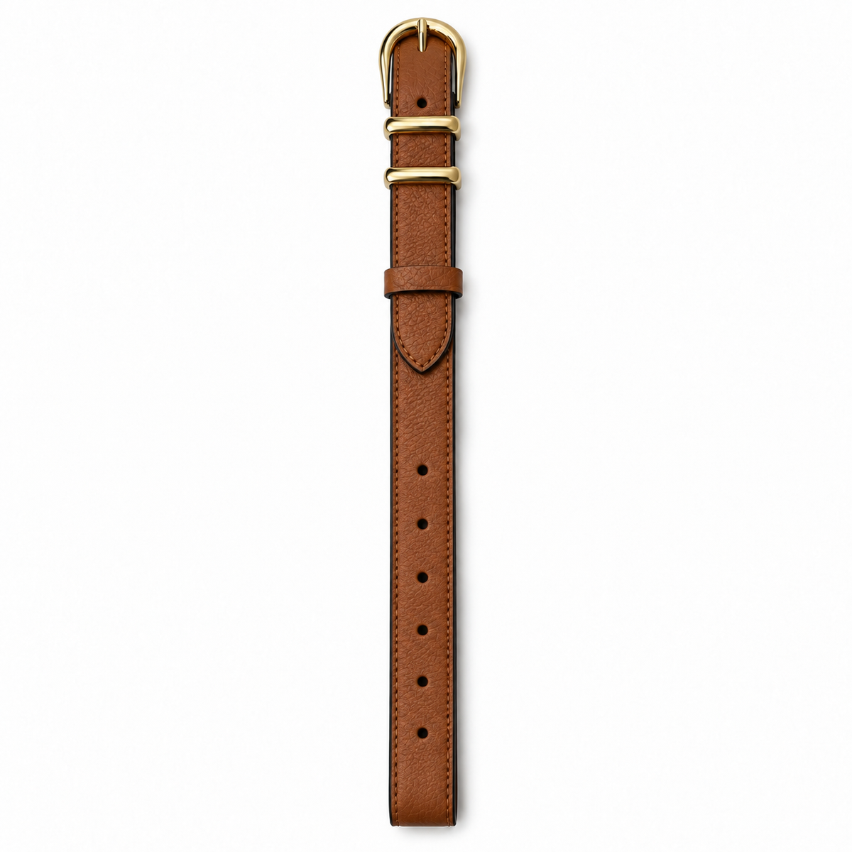 Cozy 3 cm Gold Taba Floter Deri – Görsel 4