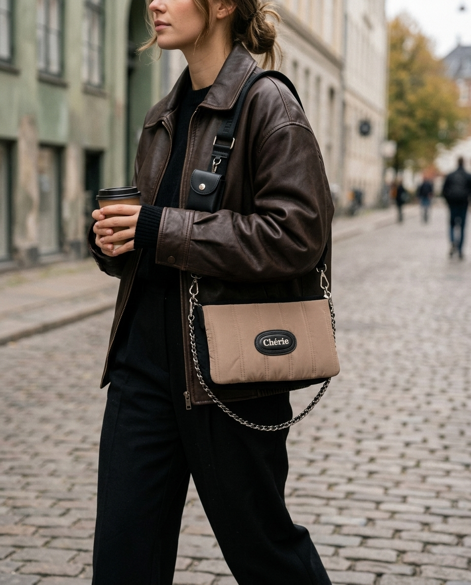Lovita parachute black dark chocolate - model
